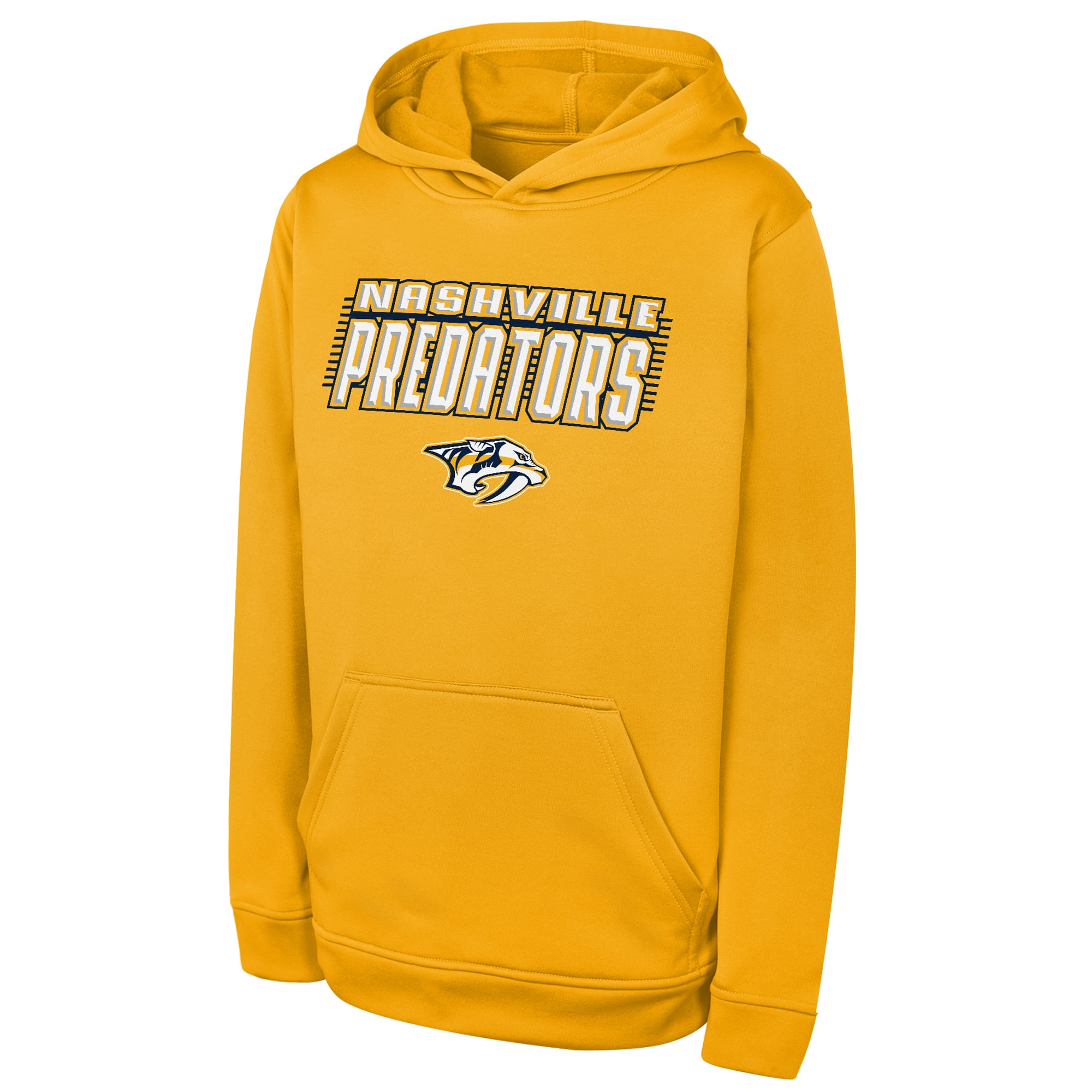 Sweat à capuche Youth Outerstuff Gold Nashville Predators Sack Party Performance