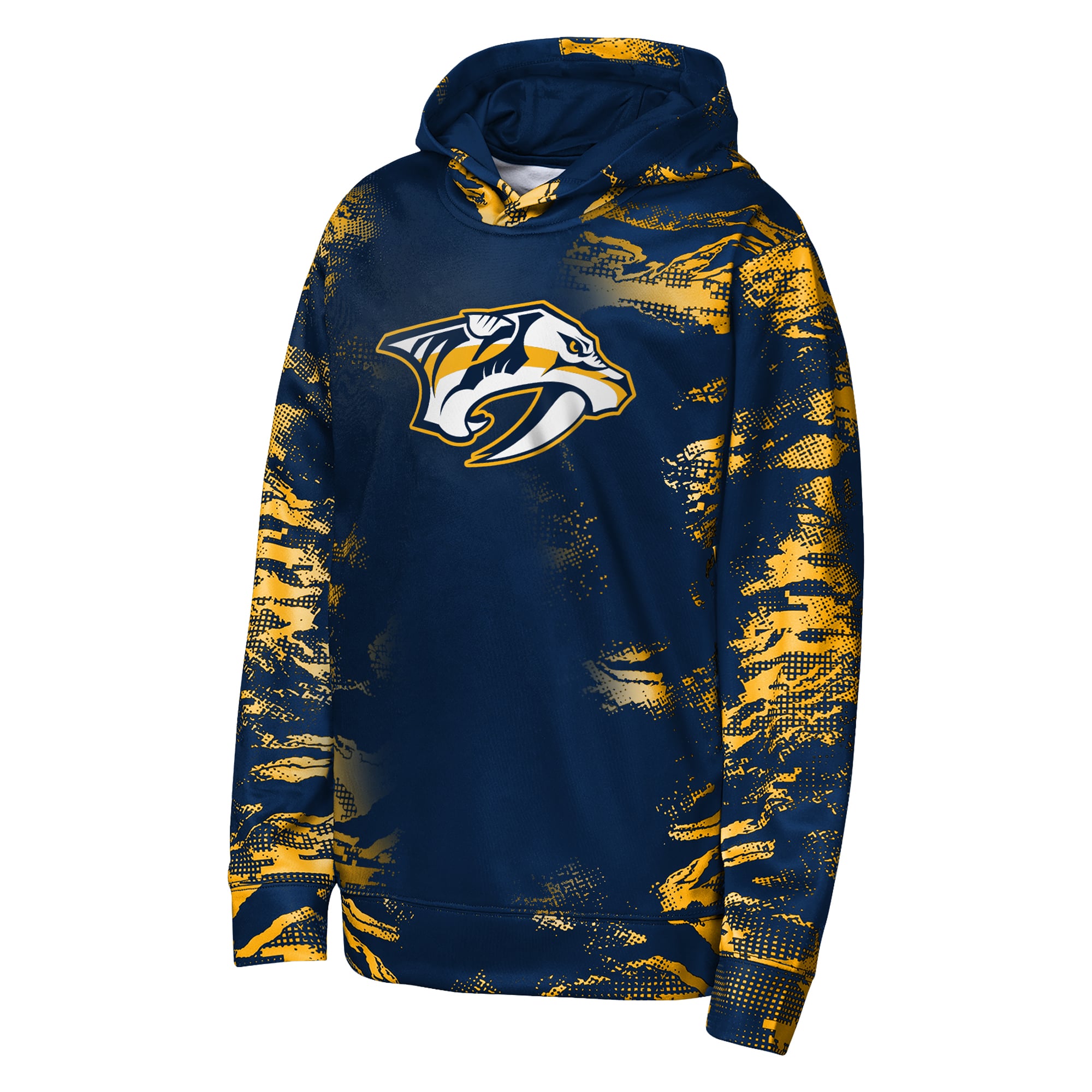 Sweat à capuche Youth Outerstuff Navy Nashville Predators Team Dynamics