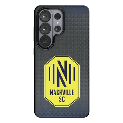  Nashville SC Keyscaper Linen Magnetic Bump Case - Black