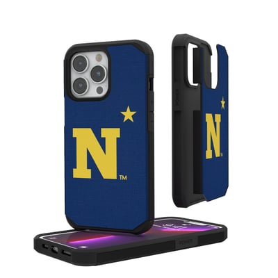 Navy Midshipmen Keyscaper iPhone Solid Design Rugged Case
