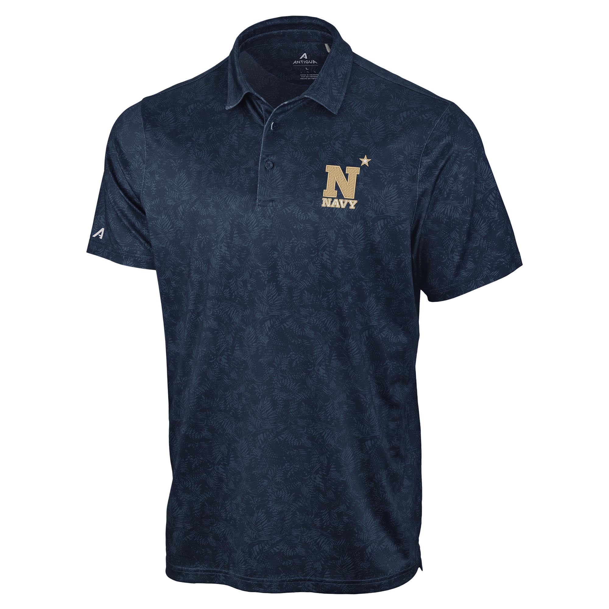 Men's Antigua Navy Midshipmen Lush Polo