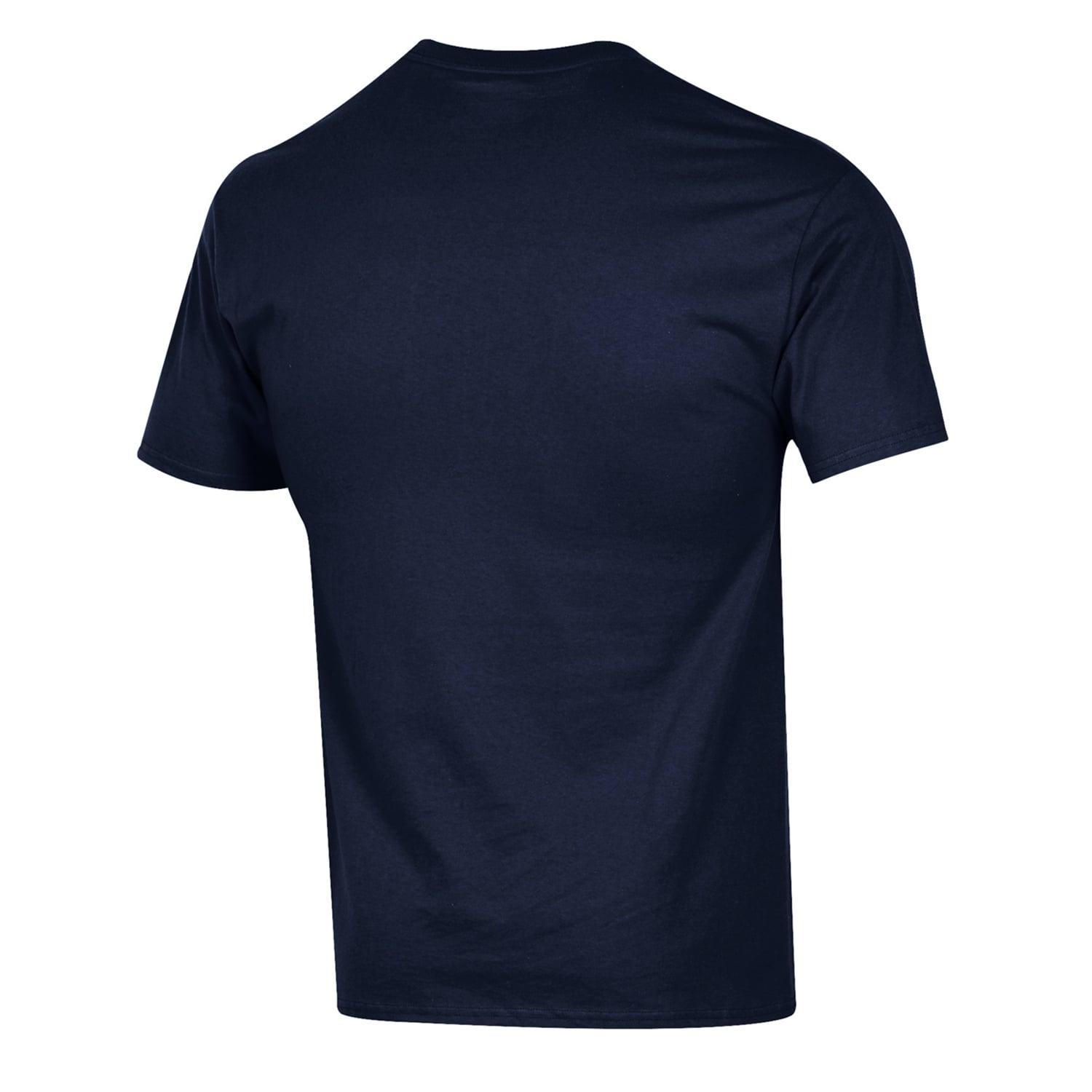 Men's Champion Navy Navy Midshipmen Wrestling Stack Logo T-Shirt