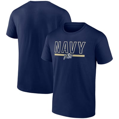 Navy Midshipmen Classic Inline Team T-Shirt - Navy