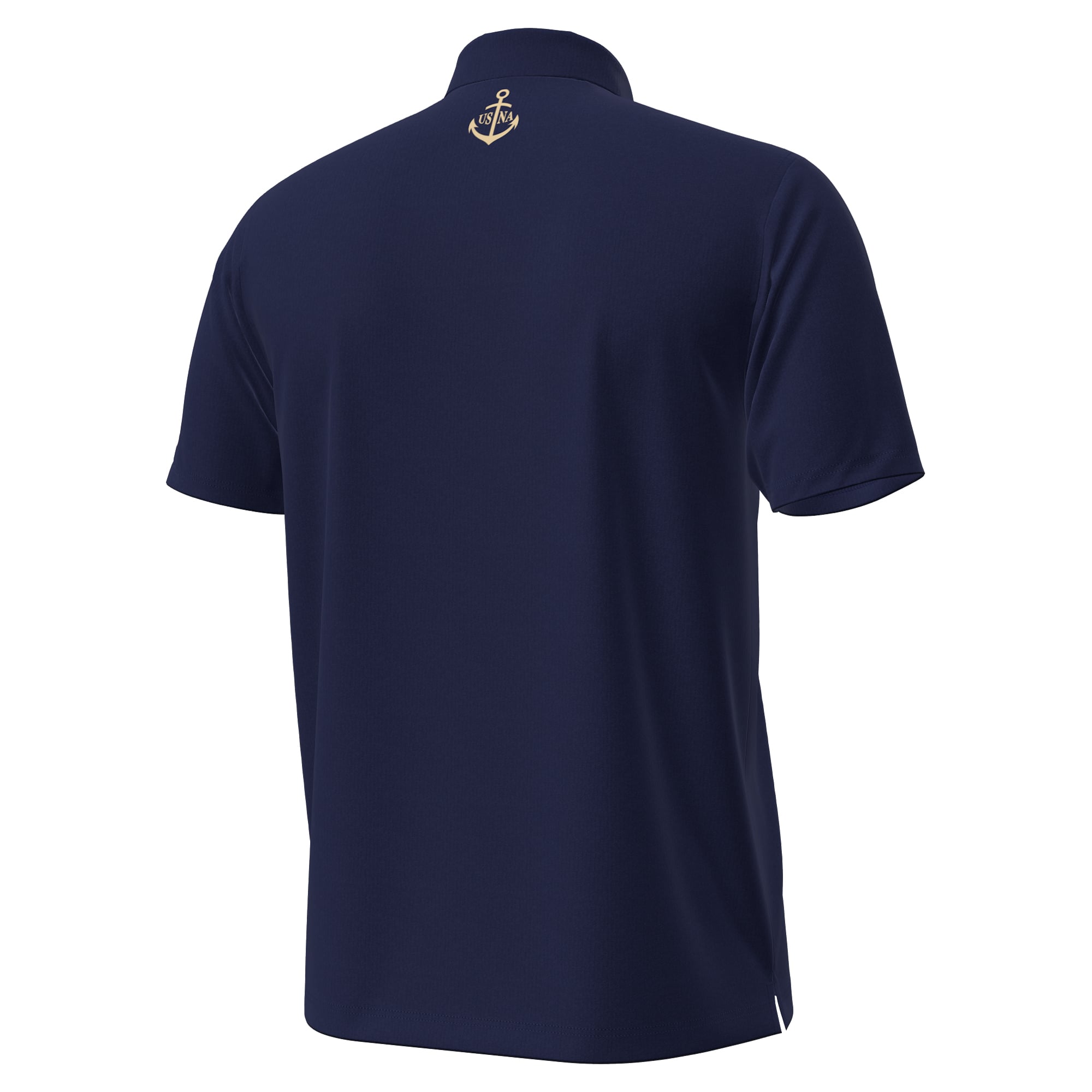 Polo Under Armour Navy pour homme, édition spéciale 100e anniversaire du championnat national des aspirants de la marine