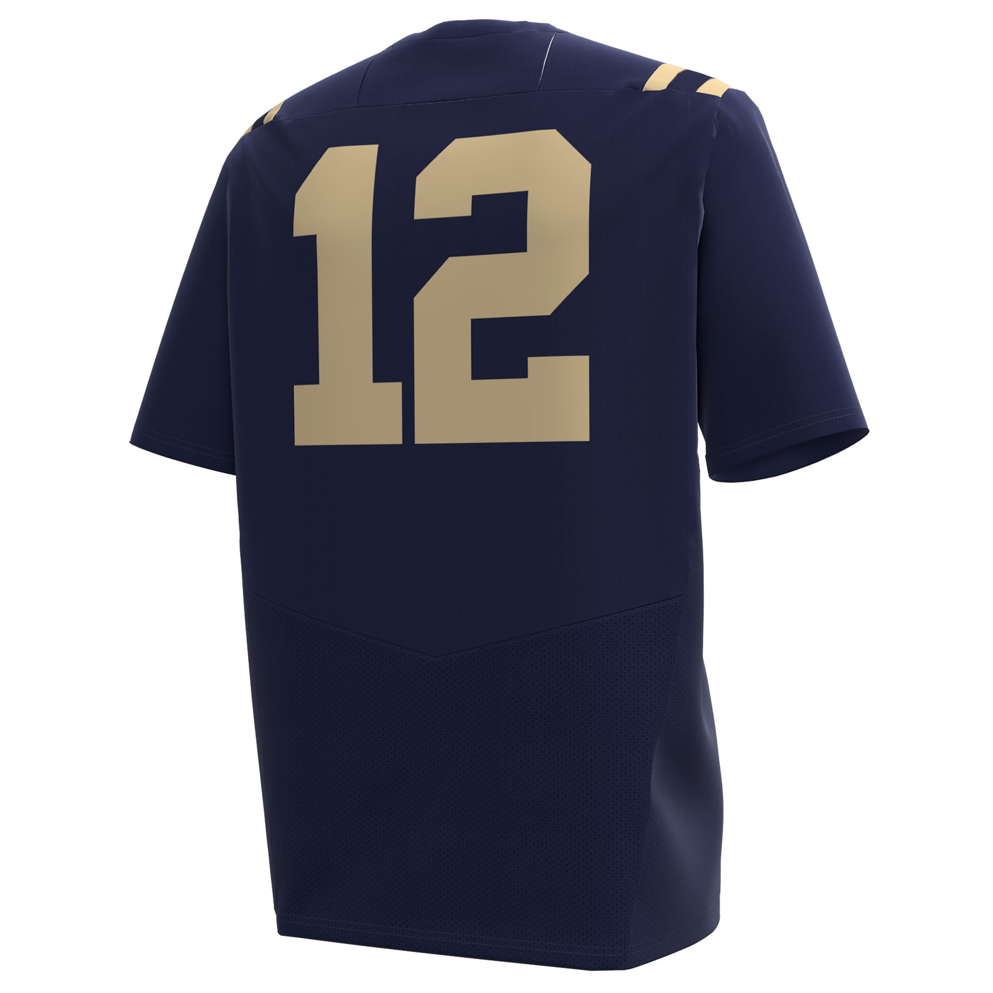 Men's Under Armour #12 Navy Midshipmen Replica Football Jersey