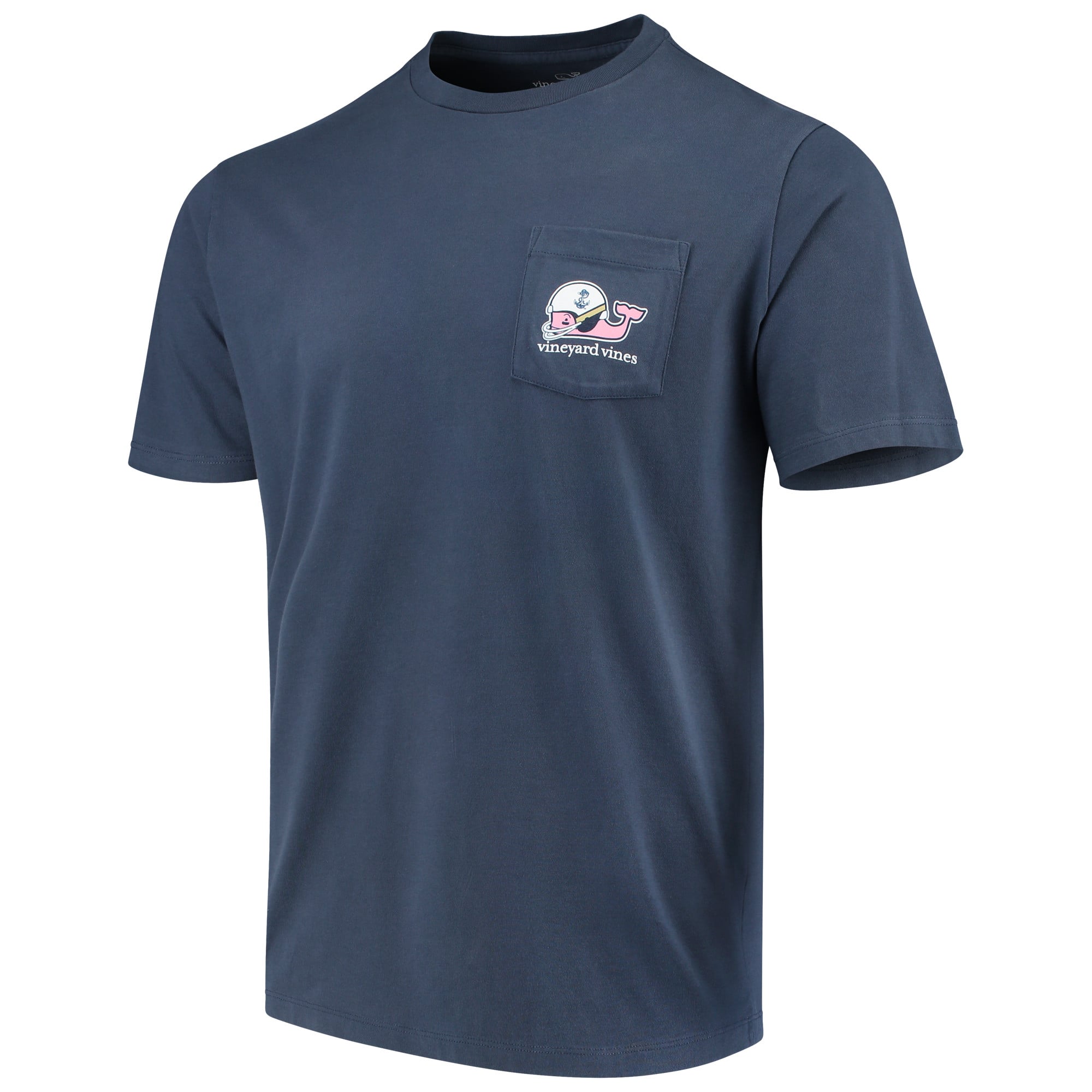 Men's Vineyard Vines Navy Navy Midshipmen Pocket T-Shirt