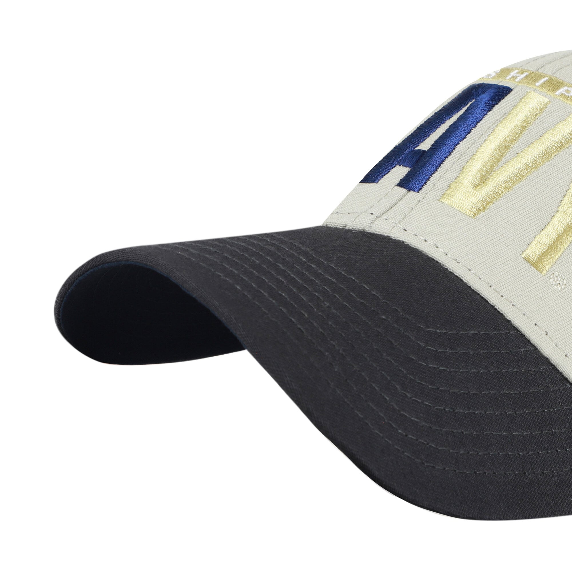 Casquette unisexe '47 grise/noire marine Midshipmen à inscription demi-bloc MVP ajustable