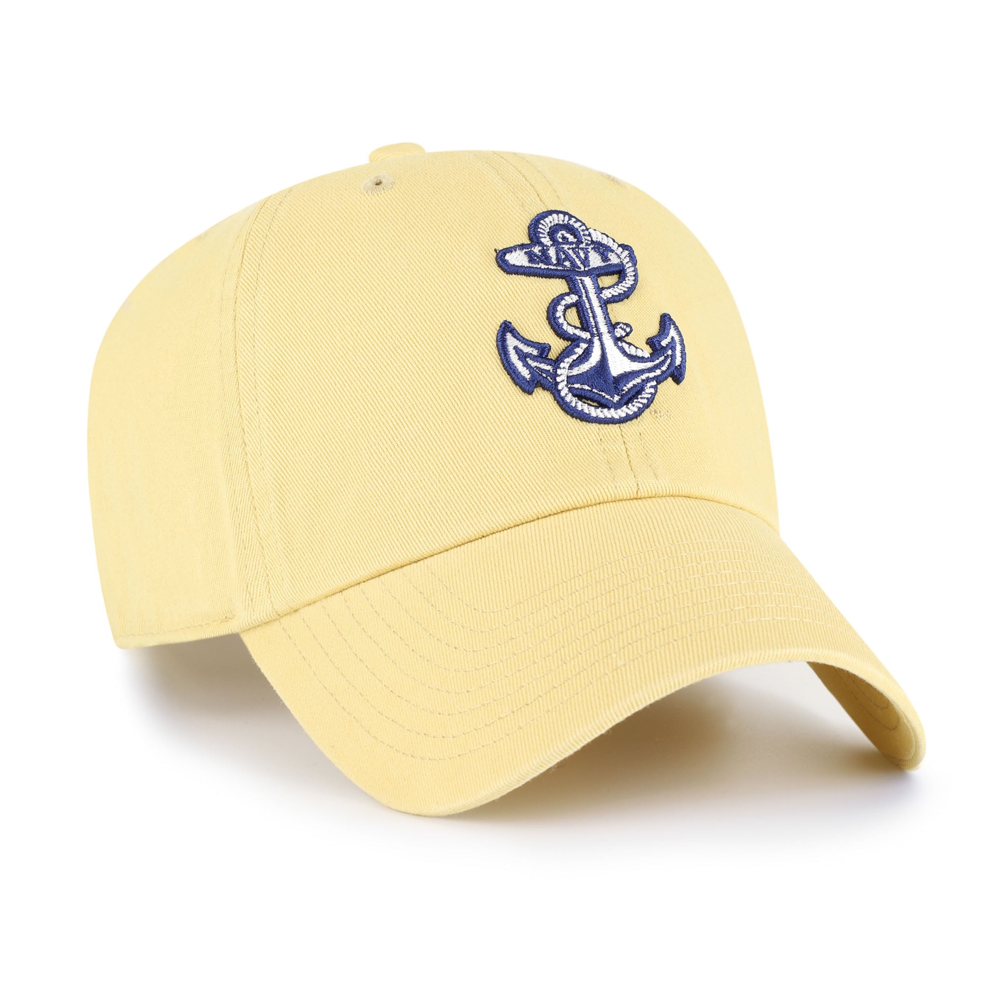 Unisex '47 Light Gold Navy Midshipmen Mascot Clean Up Adjustable Hat