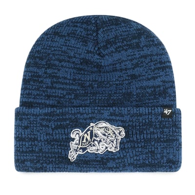 Navy Midshipmen '47 Unisex Brain Freeze Cuff Knit Hat - Navy