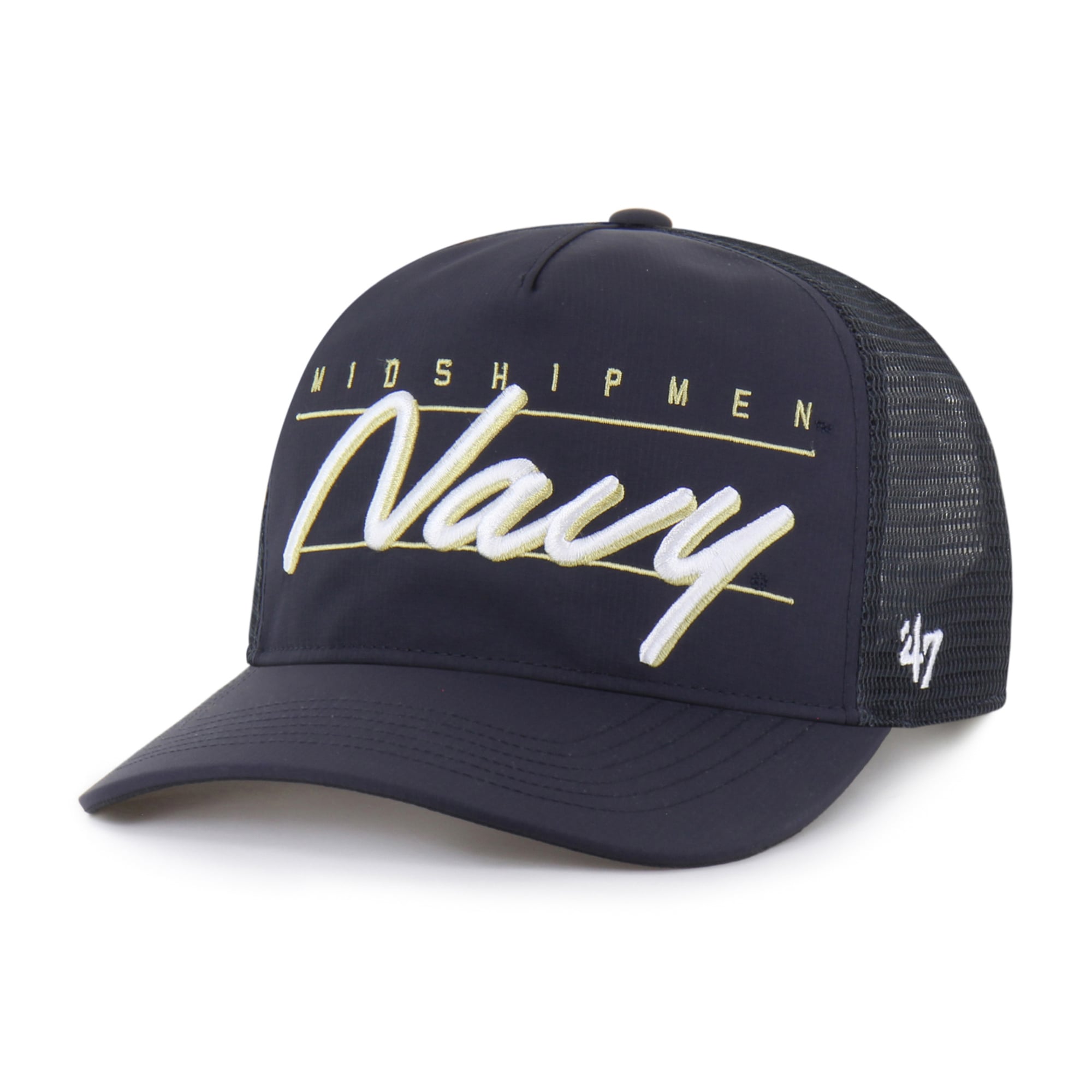 Unisex '47 Navy Navy Midshipmen brrr° Condor Mesh Hitch Adjustable Hat