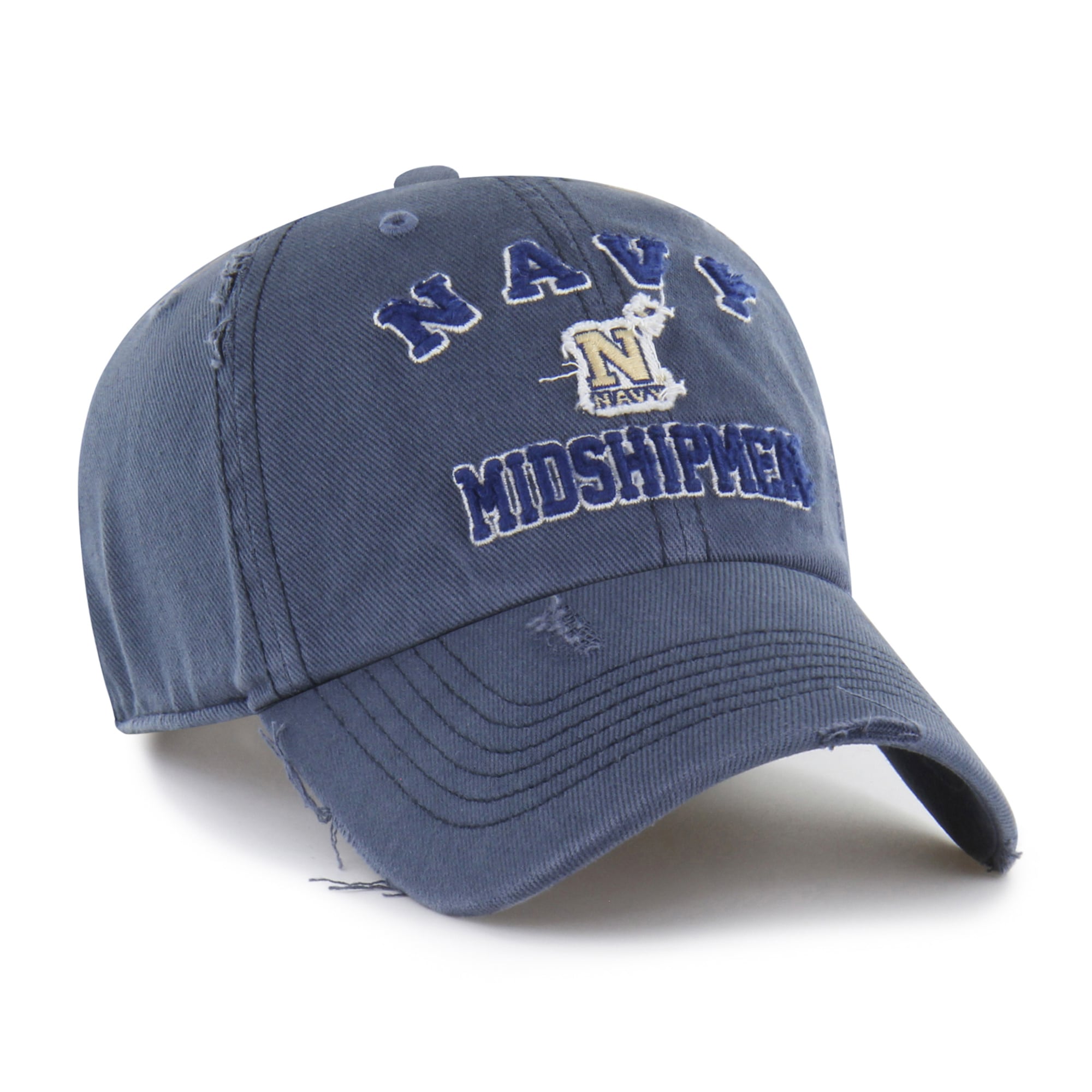 Unisex '47 Navy Navy Midshipmen Well-Worn Seymore Clean Up Adjustable Hat