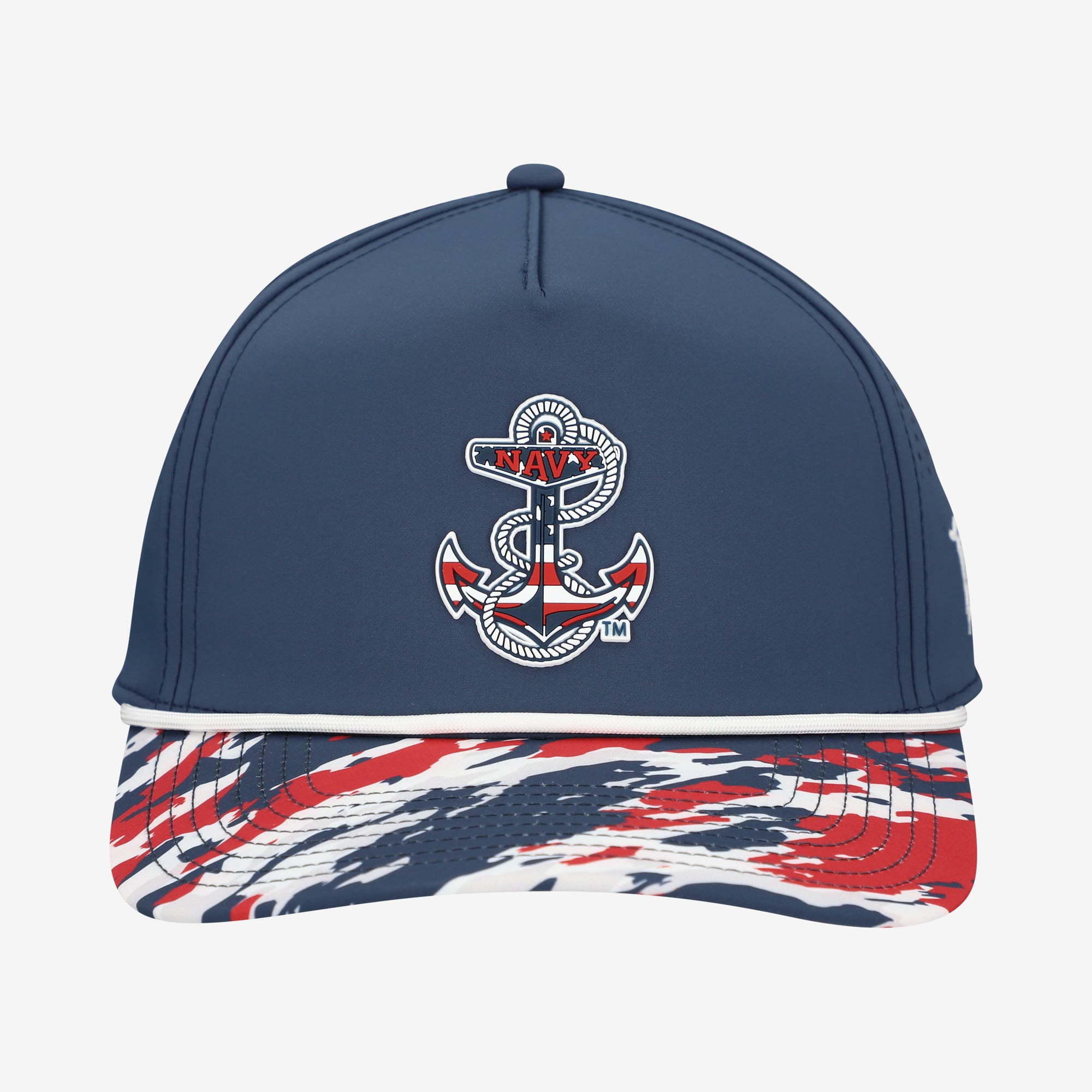 Unisex Branded Bills Navy Navy Midshipmen Stars & Stripes Rope Adjustable Hat