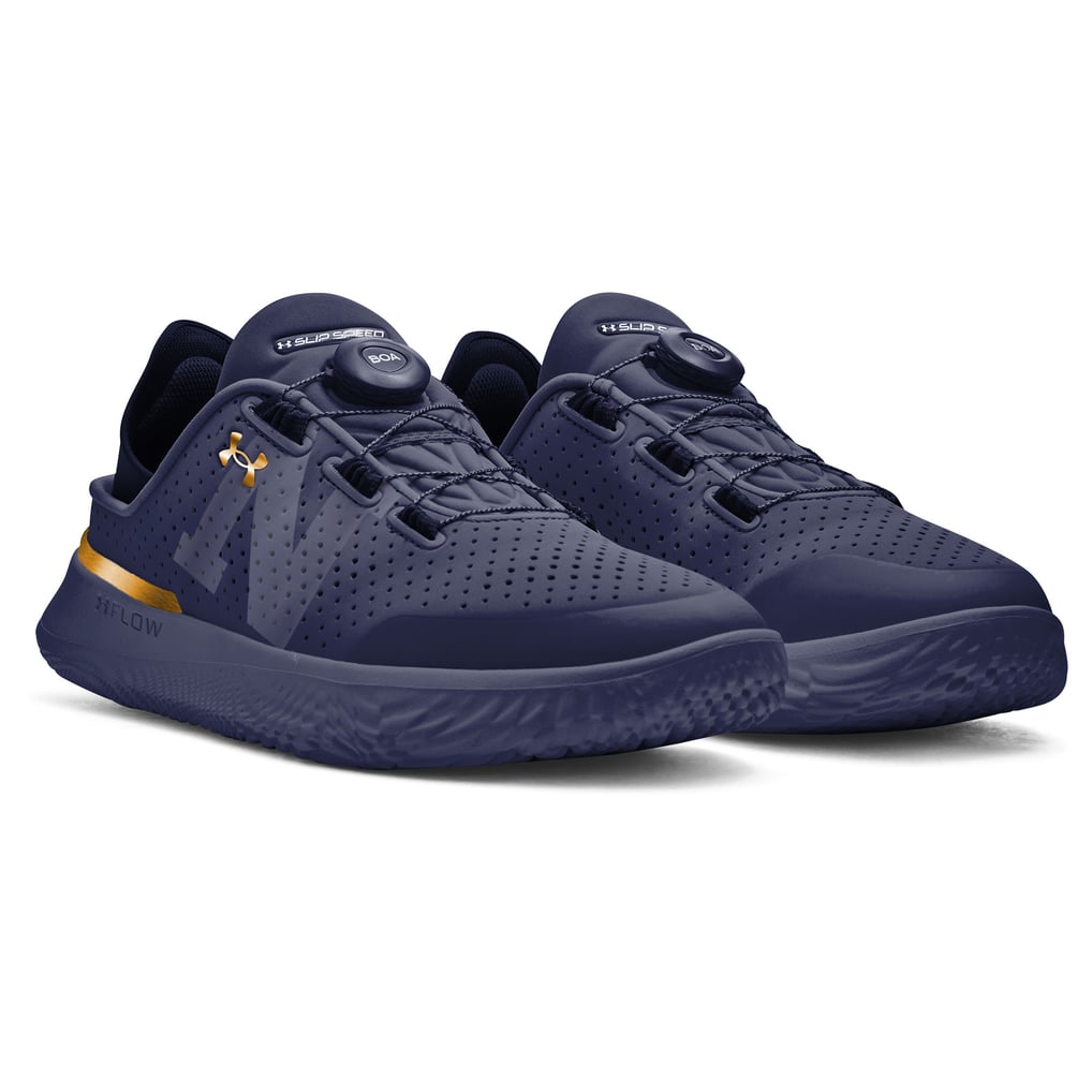 Unisex Under Armour Navy Navy Midshipmen SlipSpeed Running Shoes display picture 2