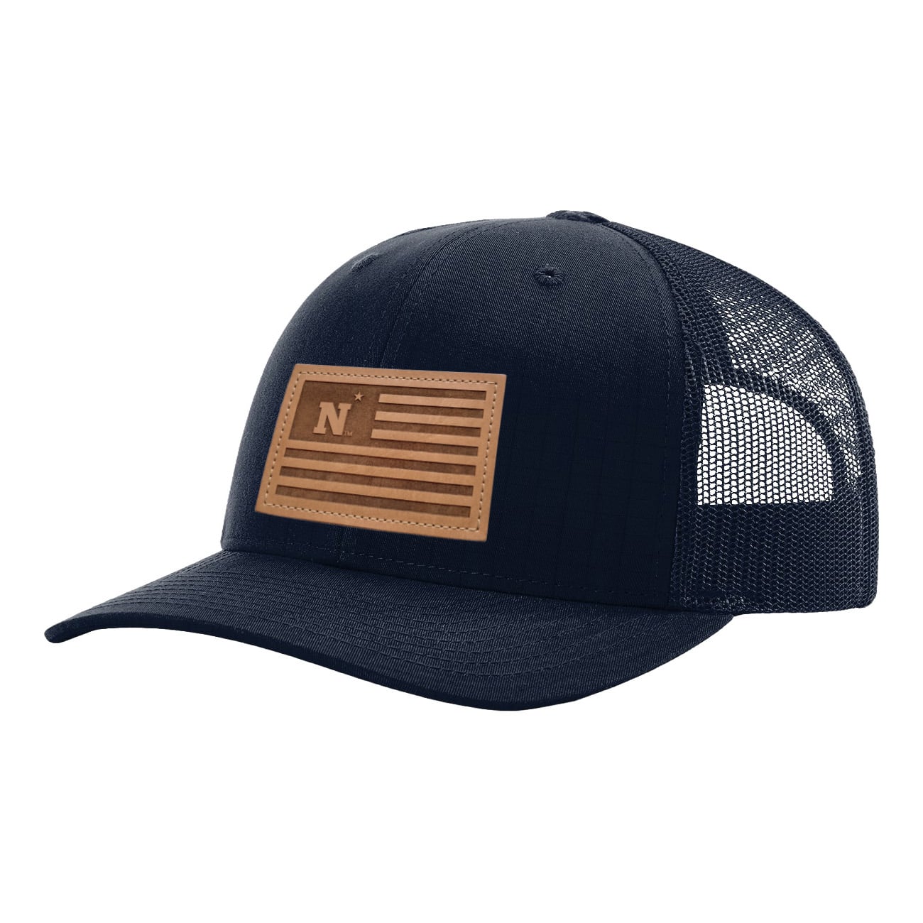 Casquette unisexe Uscape Apparel Navy Navy Midshipmen Alma Americana Trucker Hat