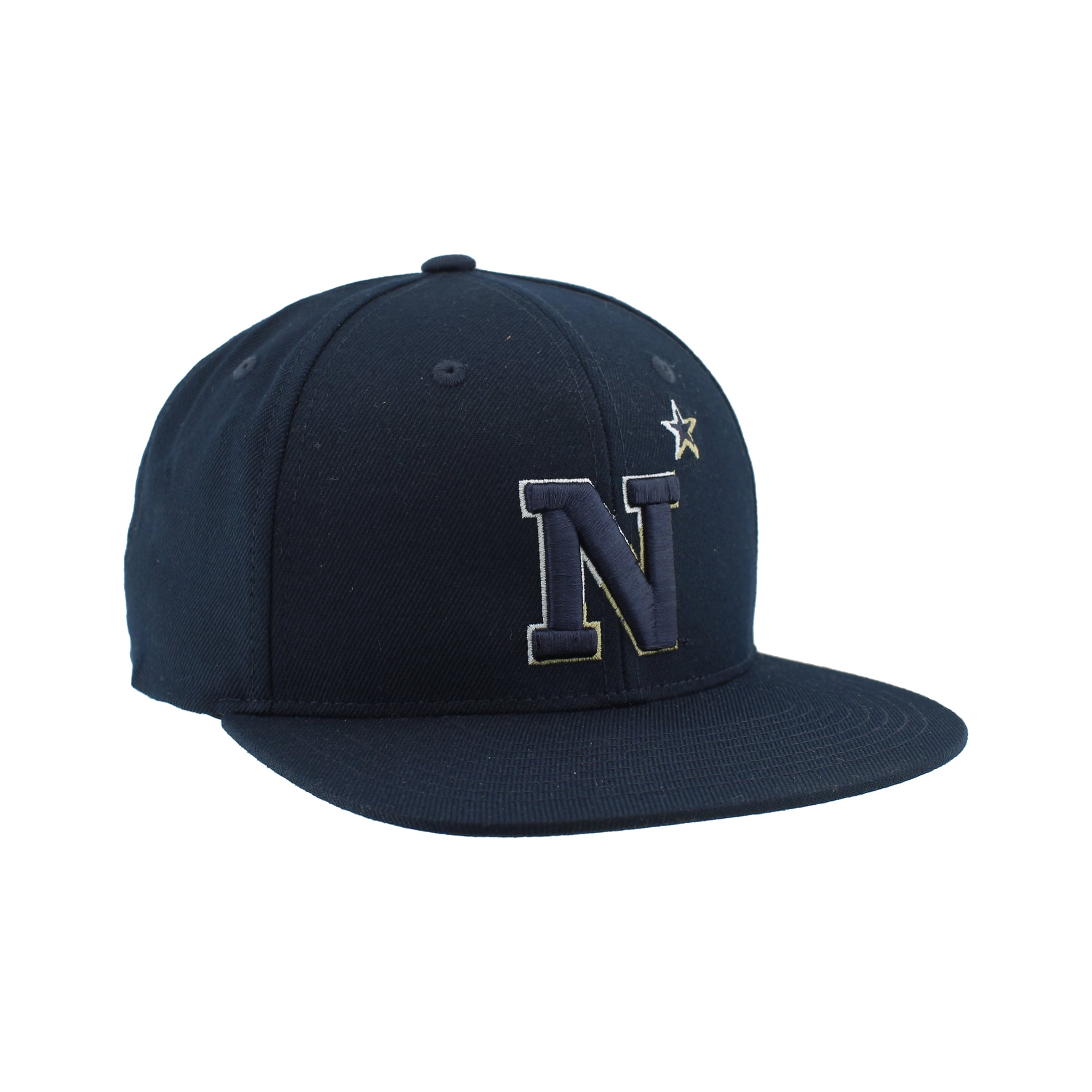 Unisex Zephyr  Navy Navy Midshipmen Slice 3D Z11 Snapback Hat