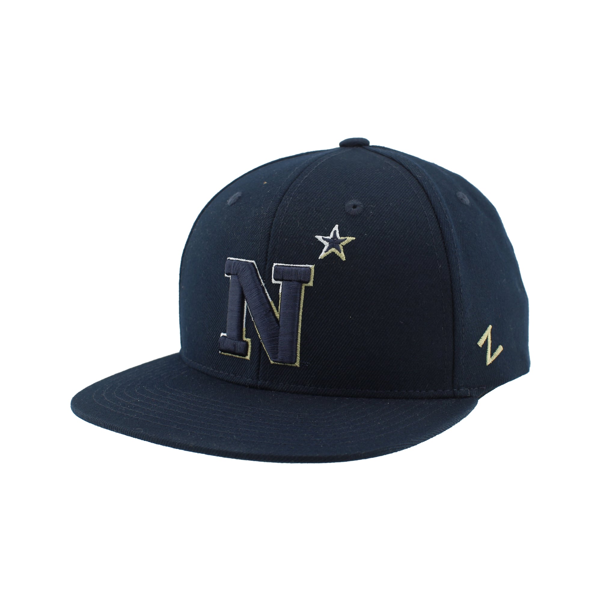 Unisex Zephyr  Navy Navy Midshipmen Slice 3D Z11 Snapback Hat
