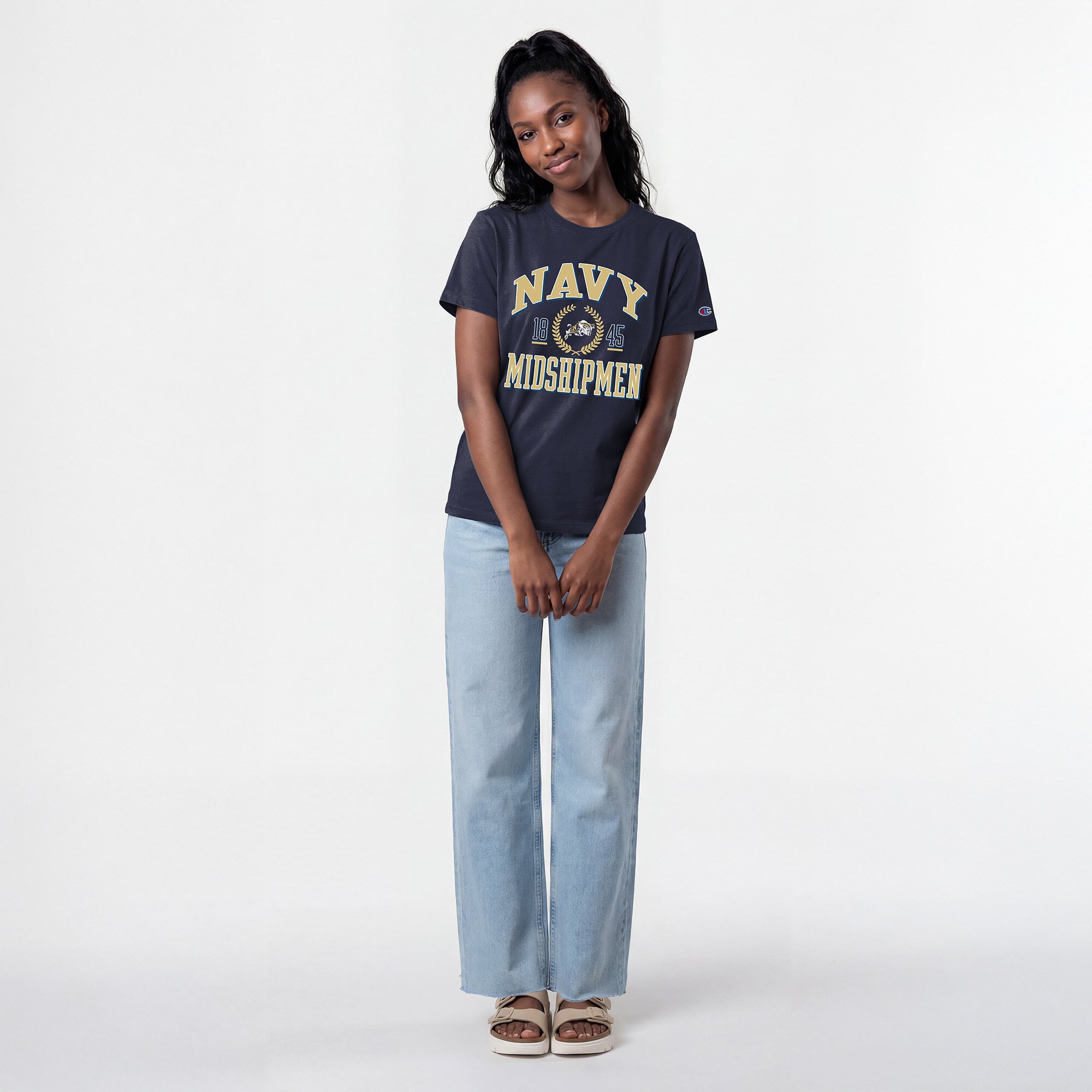 Women's Champion Navy Midshipmen Lifestyle T-Shirt