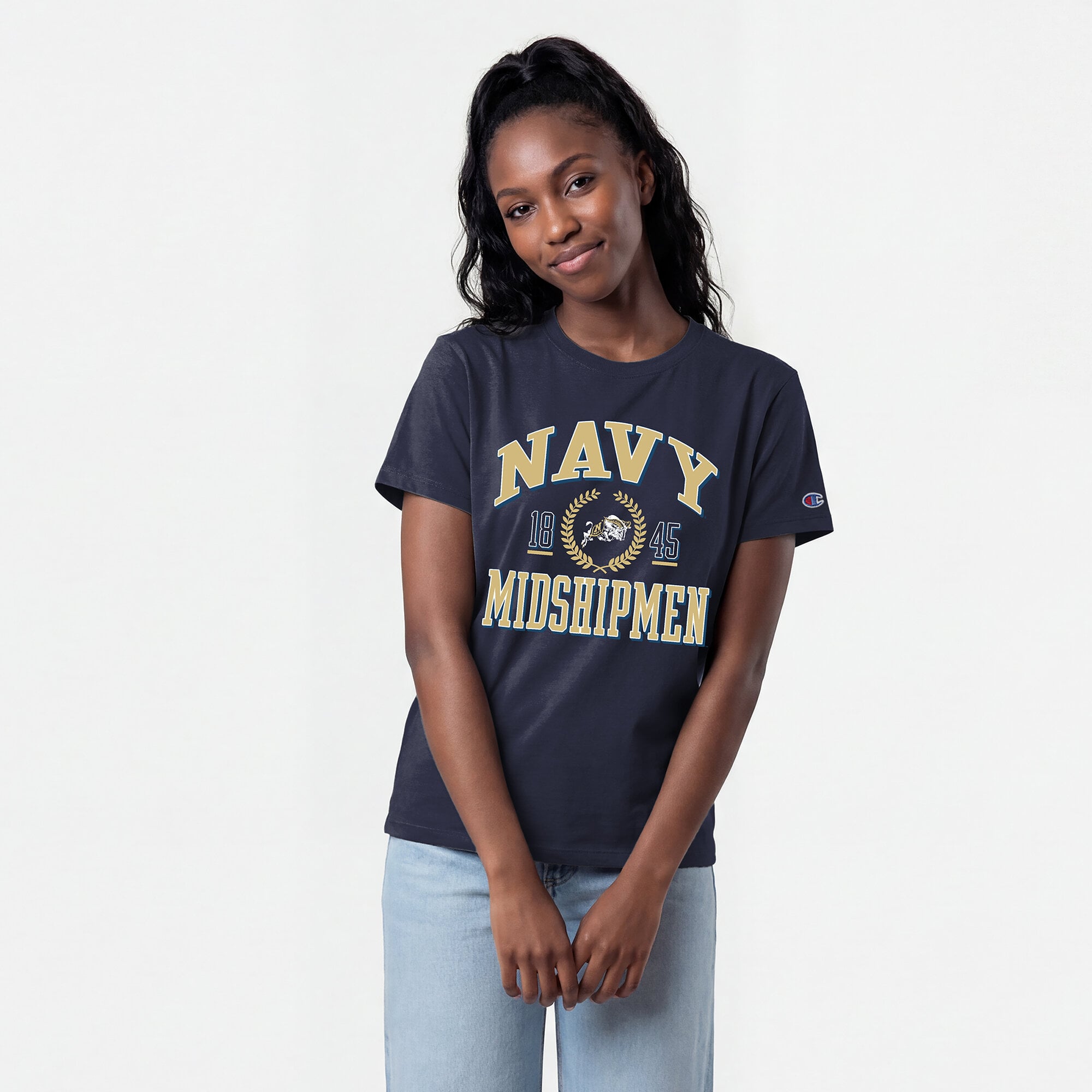 Women's Champion Navy Midshipmen Lifestyle T-Shirt