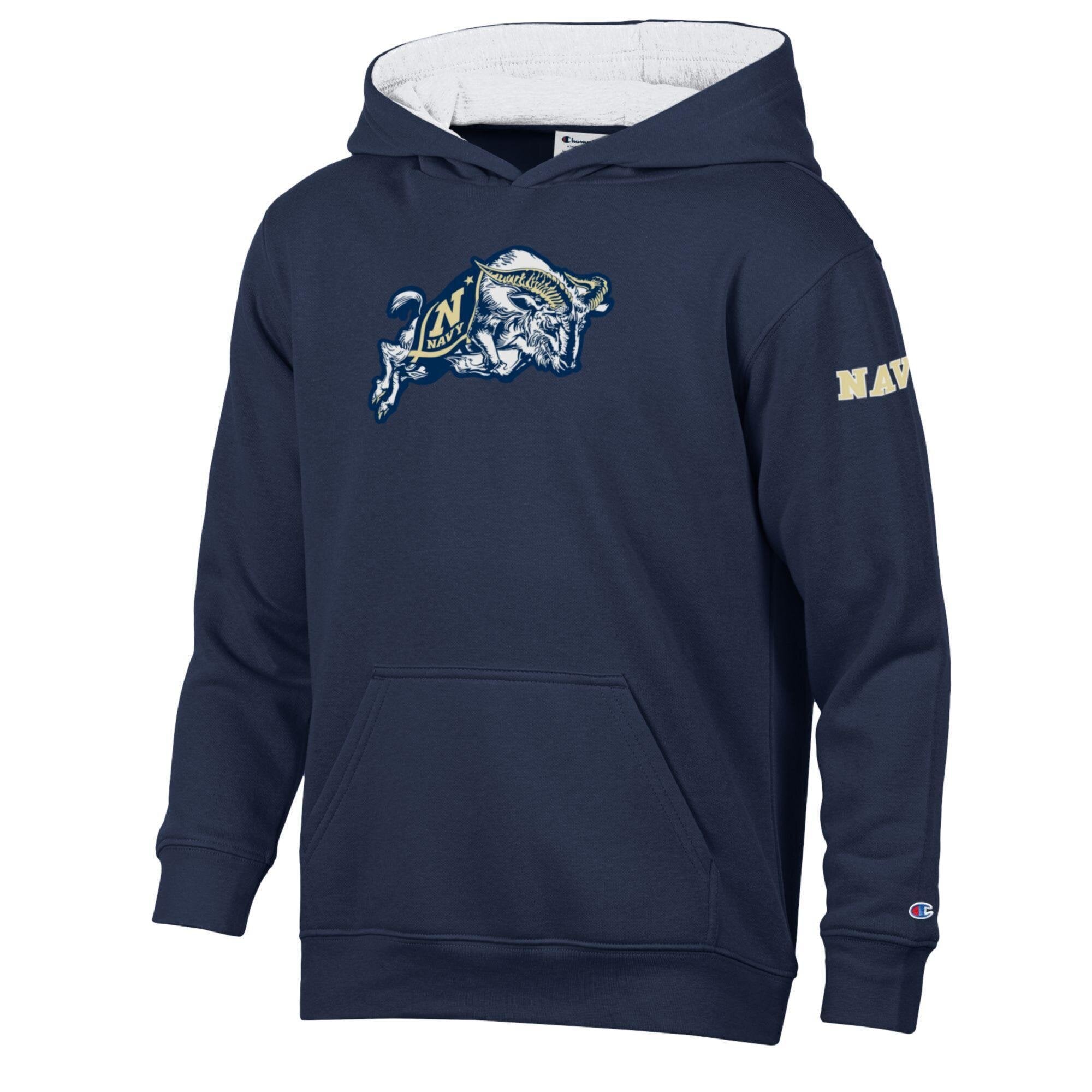 Youth Champion  Navy Midshipmen Fleece Hoodie