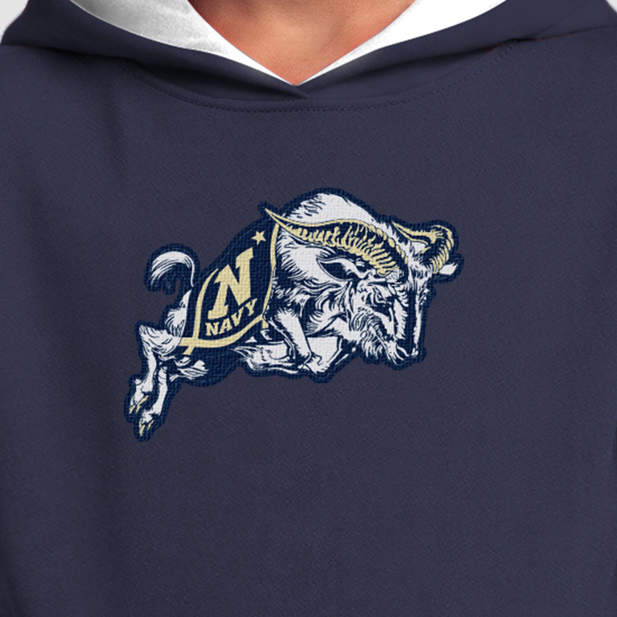 Youth Champion  Navy Midshipmen Fleece Hoodie