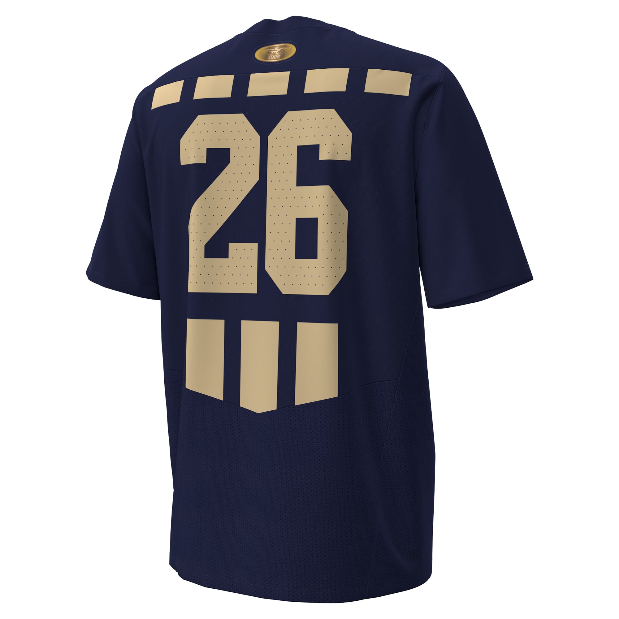 Maillot de football réplique Under Armour pour jeunes, numéro 26, Navy Midshipmen, commémorant le 100e anniversaire.