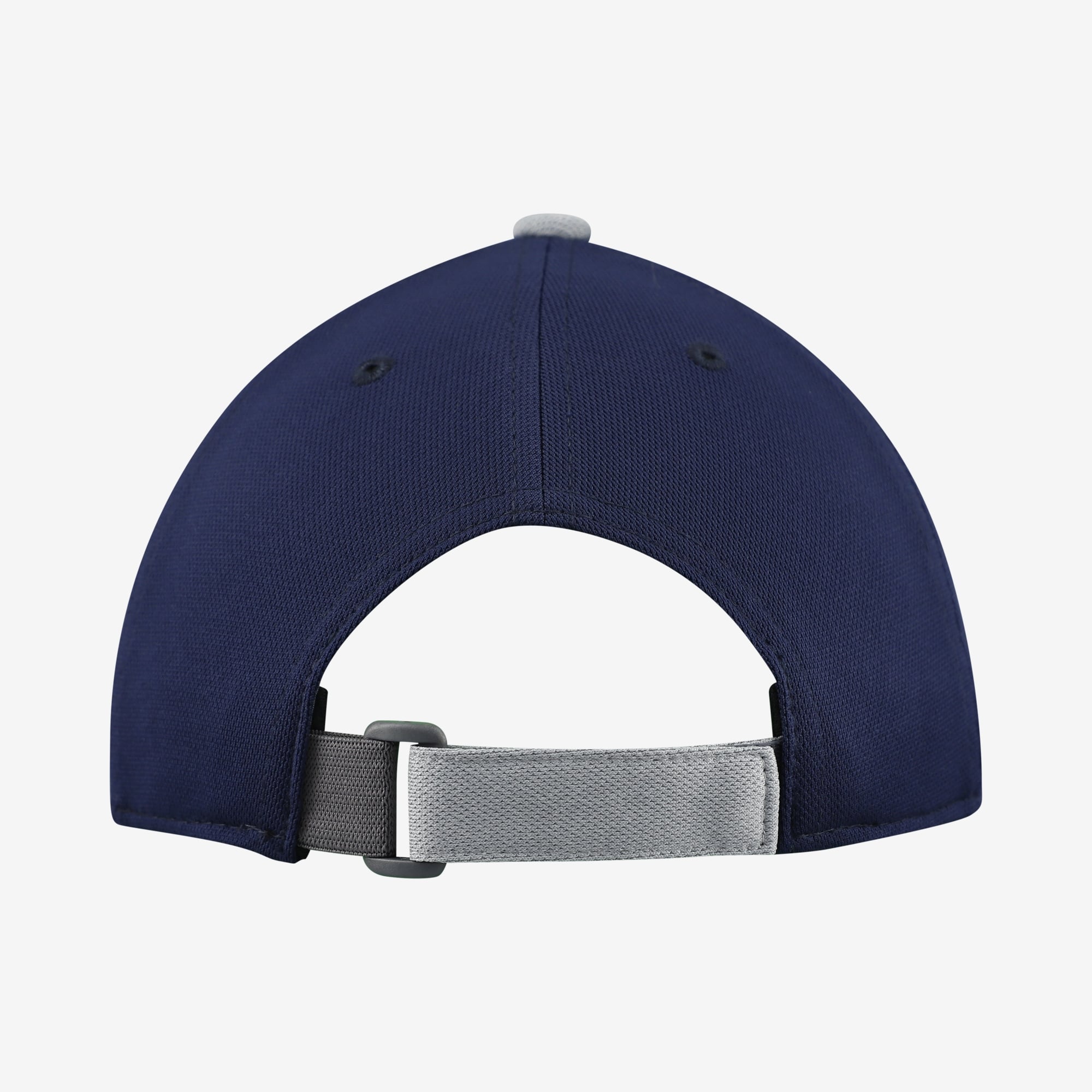 Casquette ajustable Under Armour Midshipmen Blitzing Accent blanche/grise marine pour jeunes