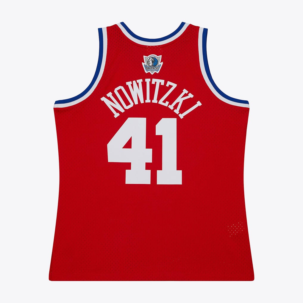 Dirk Nowitzki 2003 NBA All-Star Game Red Swingman Jersey