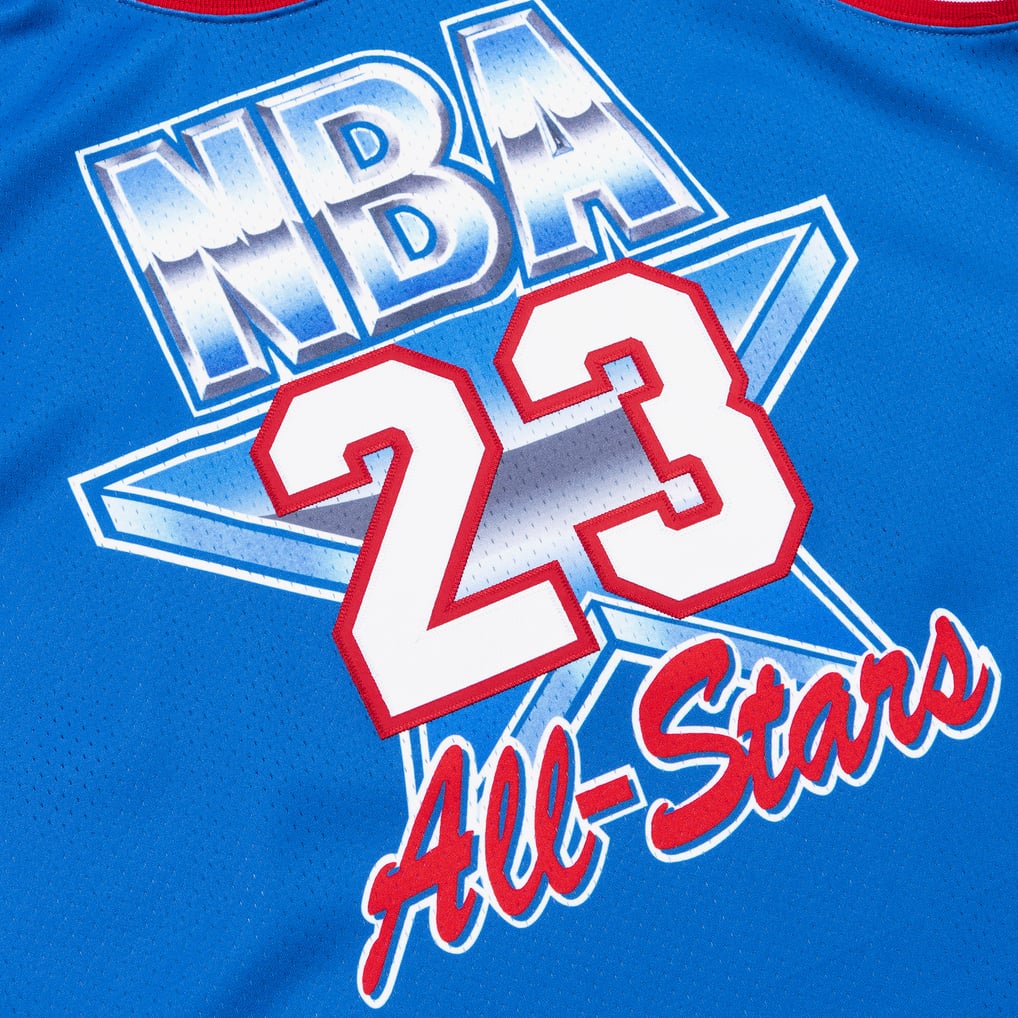 Michael Jordan 1993 NBA All-Star Game Royal Authentic Jersey