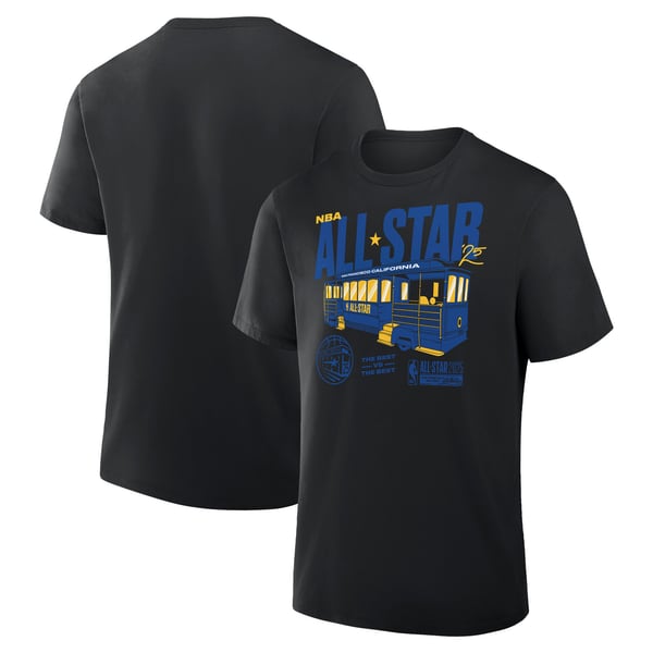 unisex fanatics-black-2025-nba 