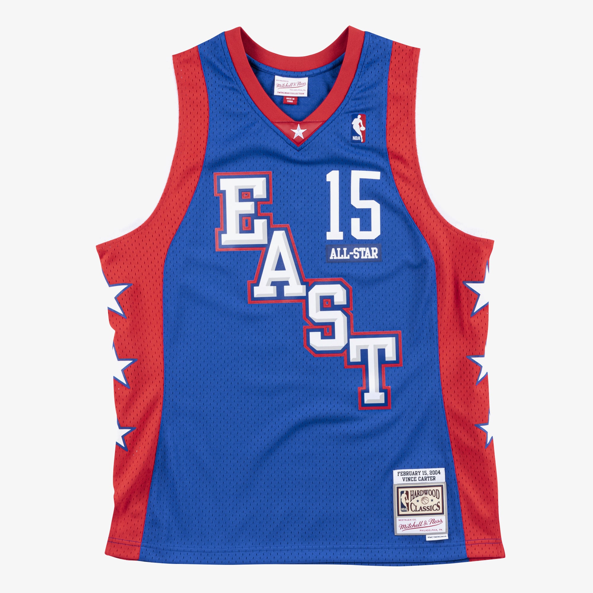 Vince Carter 2004 NBA All-Star Game Royal Swingman Player Jersey