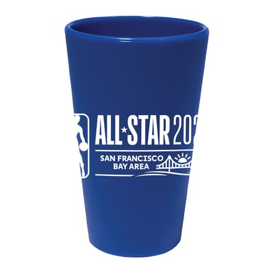 2025 NBA All-Star Game WinCraft 16oz. Silicone Pint Glass