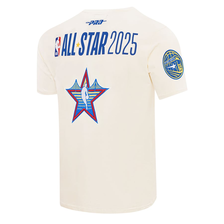 Unisex Pro Standard Cream 2025 NBA All-Star Game T-Shirt