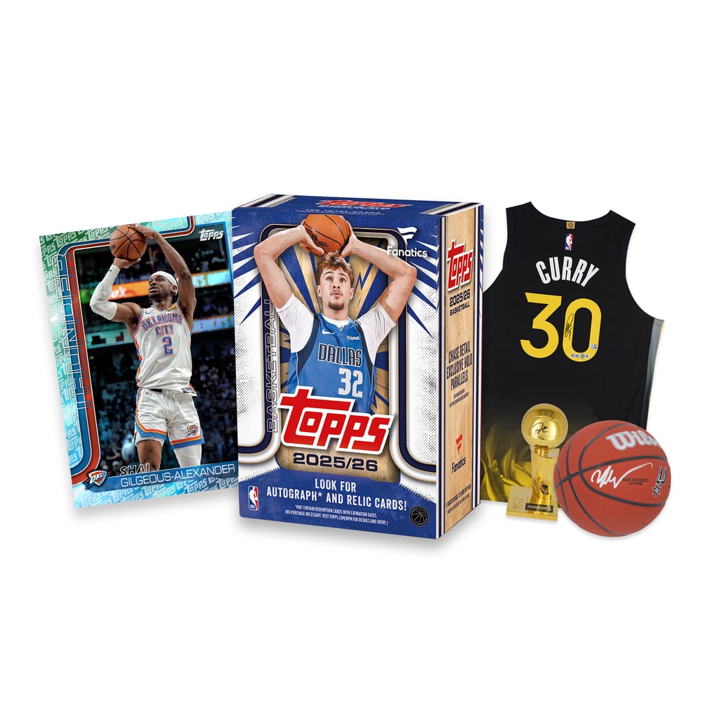 2025 Topps Basketball Factory Sealed Fanatics Exclusive Value Box