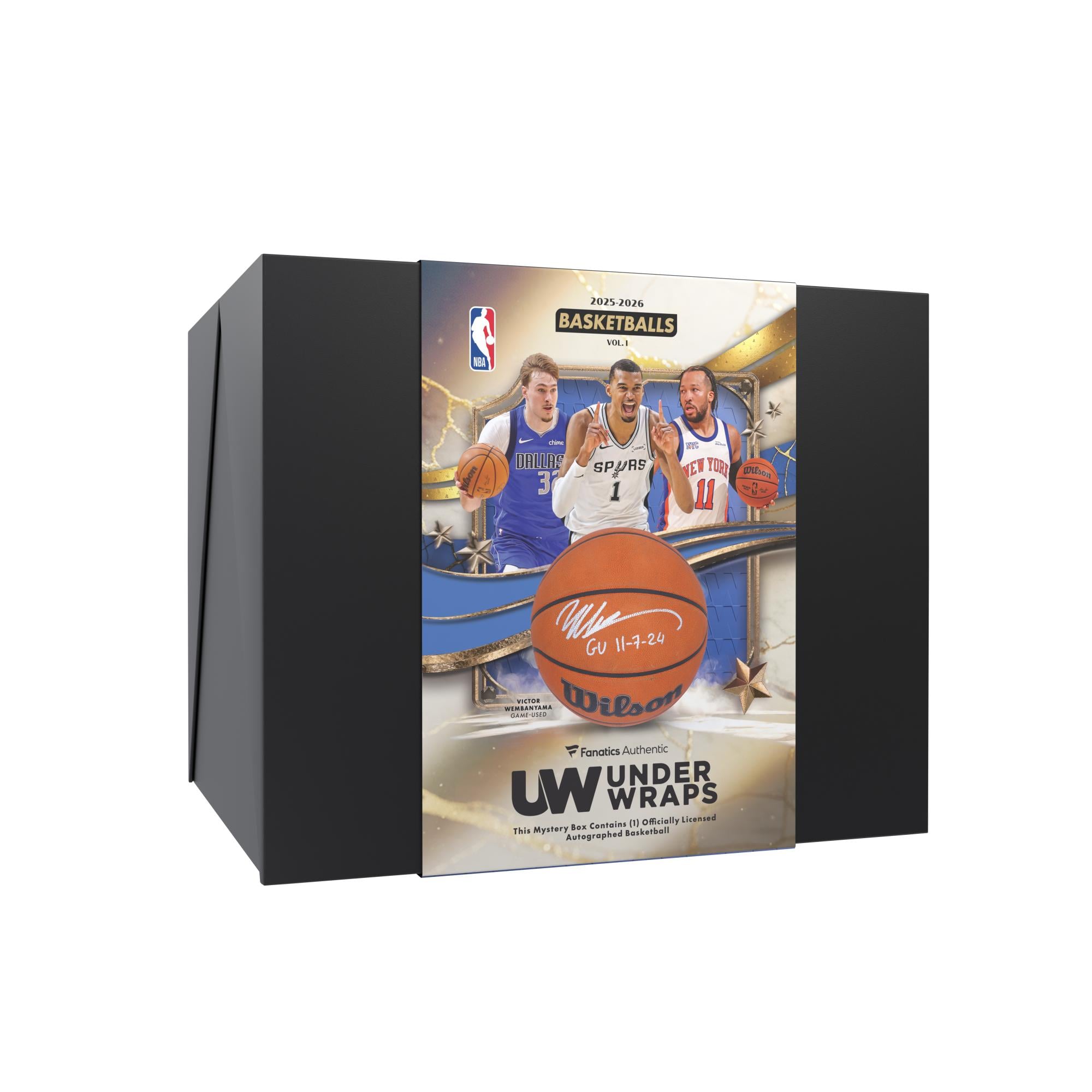 即日発送】Fanatics Authentic UNDER WRAPS 2026 NBA BASKETBALLS VOL. I