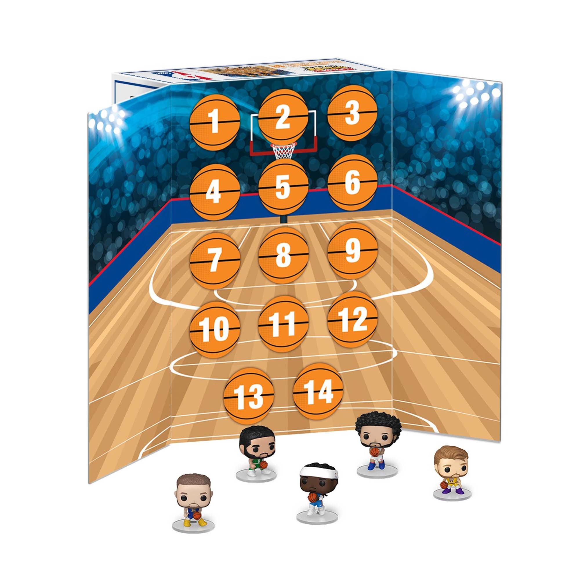 Calendrier de l'Avent Funko NBA Pocket Pop!