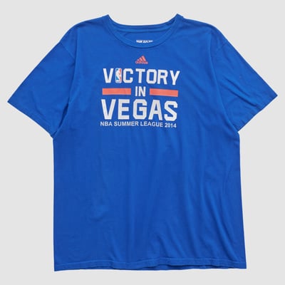 NBA Summer League Adidas 2014 T-shirt - Blue - XL by Fanatics Real Vintage