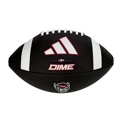 NC State Wolfpack adidas Dime Game Football