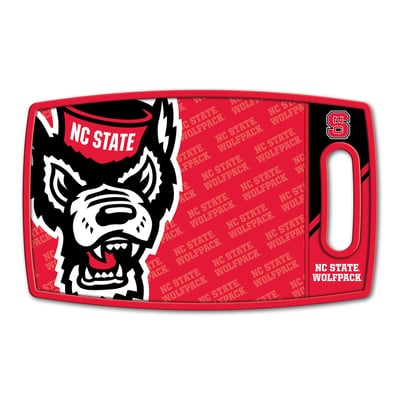 NC State Wolfpack IDNA Logo Series Cutting Board