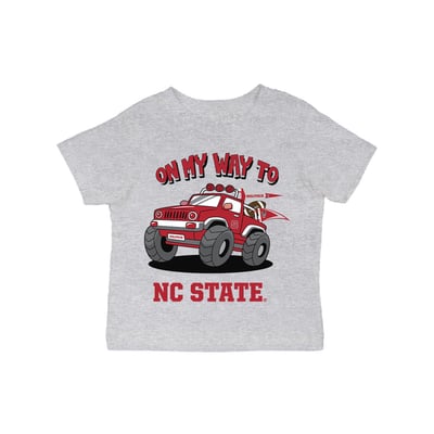 NC State Wolfpack Vive La Fete Infant On My Way T-Shirt - Gray