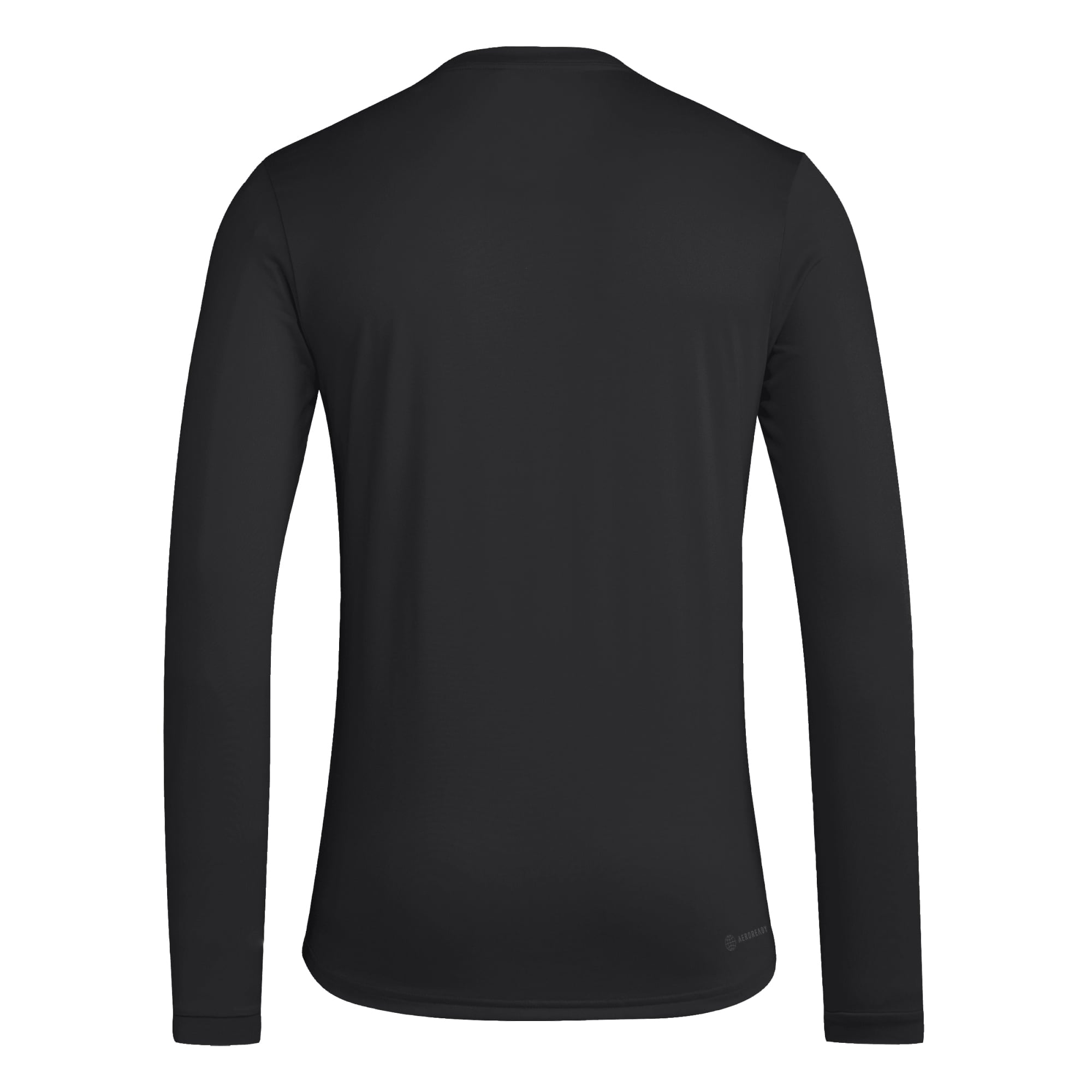 T-shirt à manches longues adidas noir NC State Wolfpack Basketball Icon Pregame pour homme