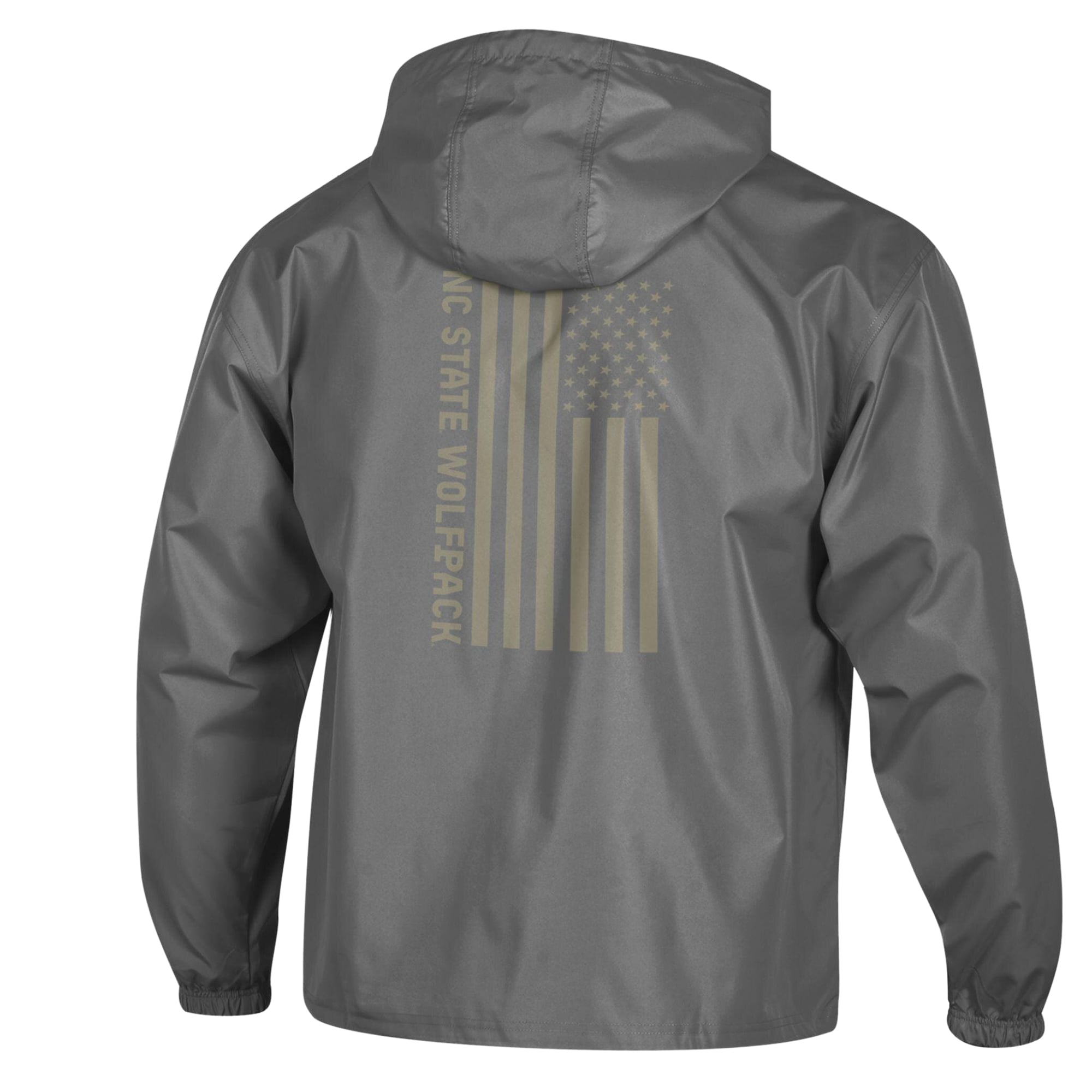 Veste pliable Champion Graphite NC State Wolfpack OHT Flag pour homme