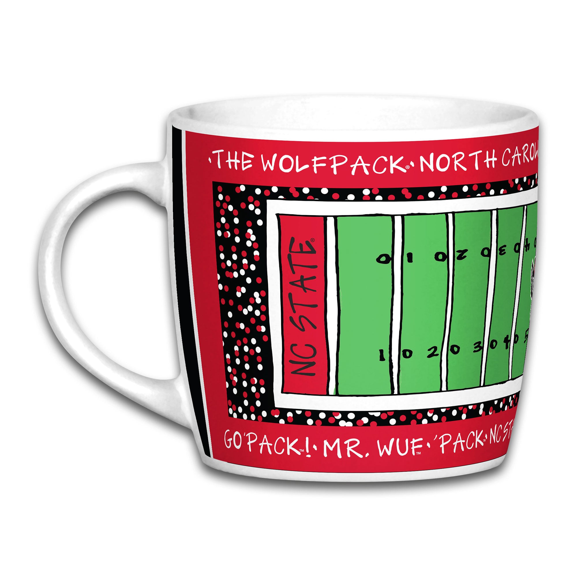 Mug de stade NC State Wolfpack de 887 ml (30 oz).