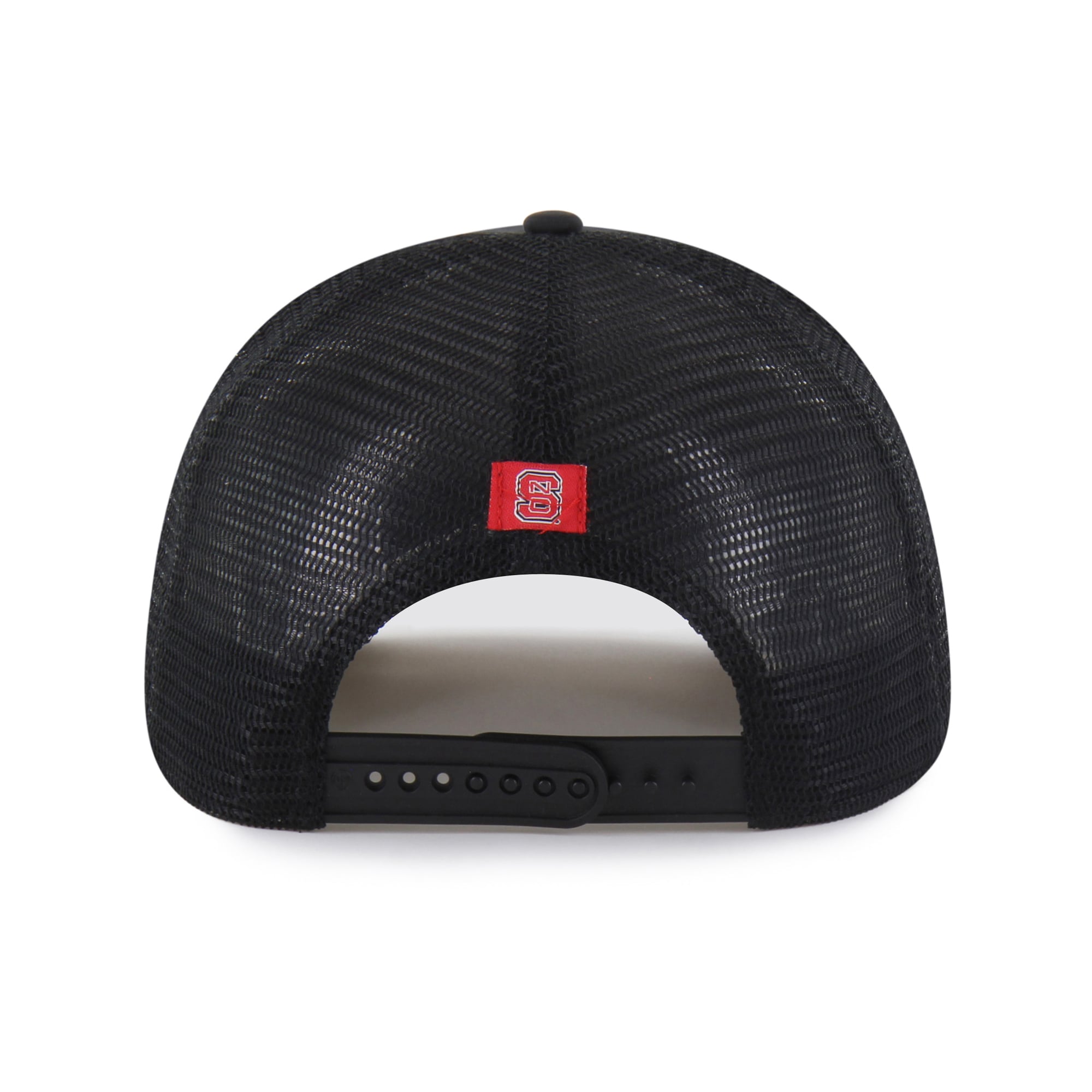 Unisex '47 Black NC State Wolfpack brrr° Condor Mesh Hitch Adjustable Hat