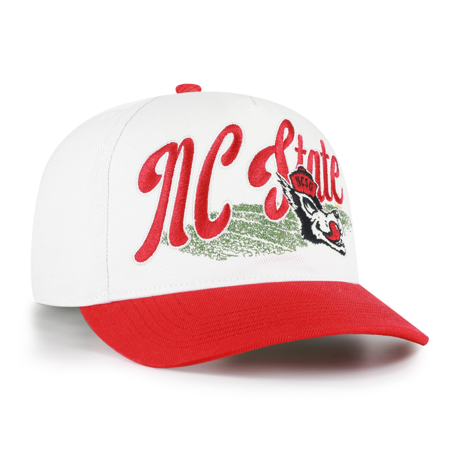 Unisex '47 Natural NC State Wolfpack Saturday Capsule Enfield Hitch Adjustable Hat