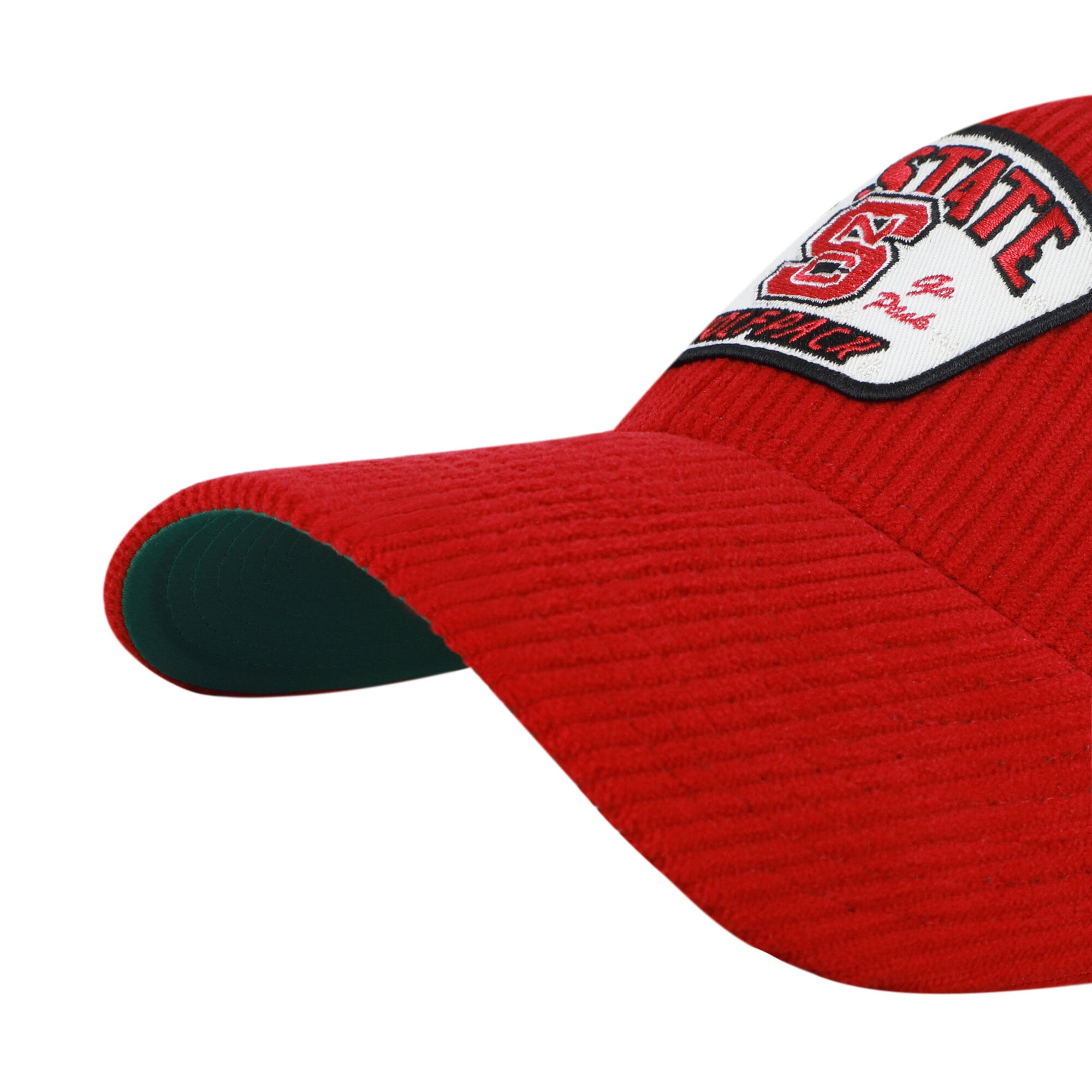 Casquette unisexe ajustable '47 Red NC State Wolfpack Accordia en velours côtelé MVP