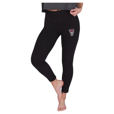 NC State Wolfpack Concepts Sport Women's Sentry Knit Leggings - Black
