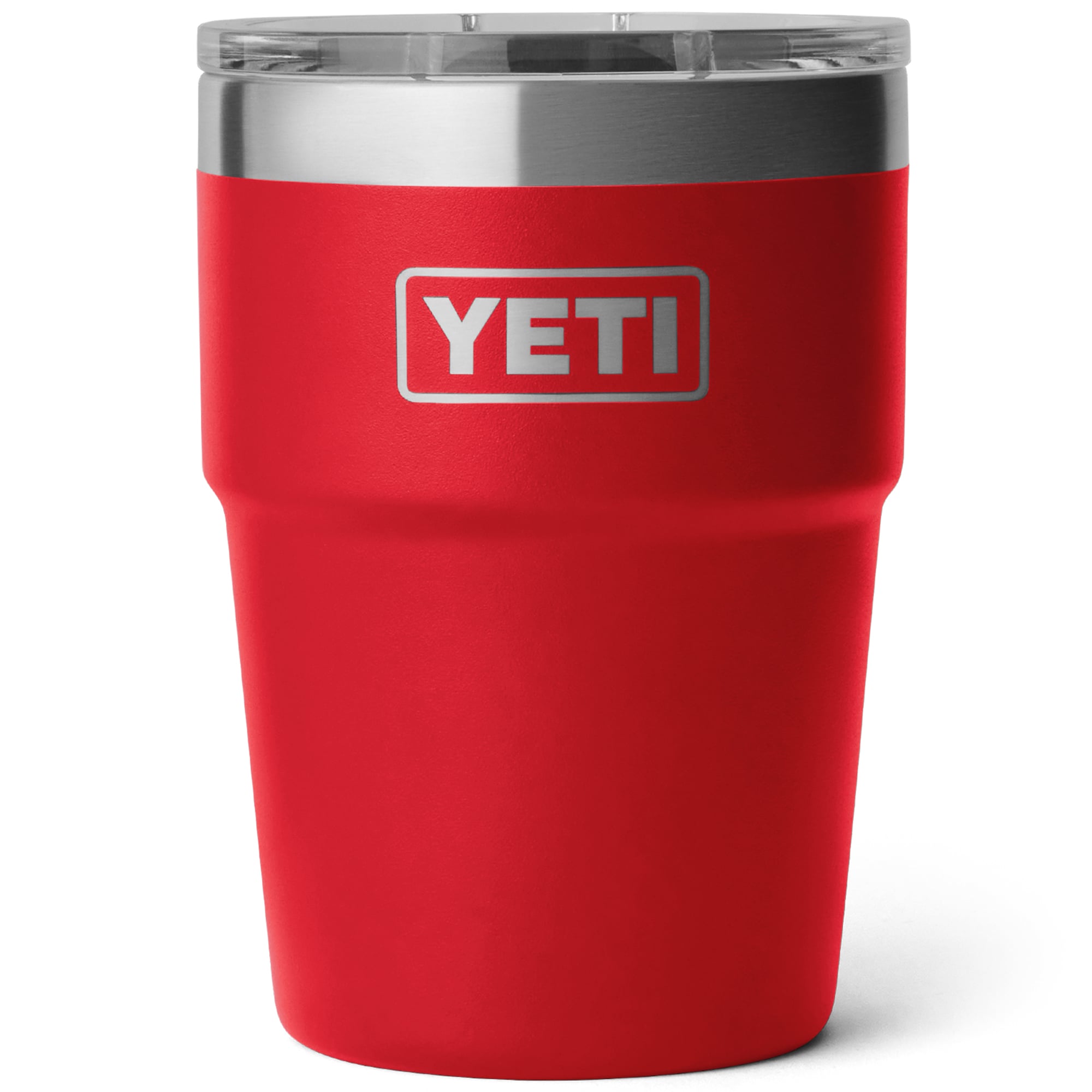 Gobelet empilable YETI NC State Wolfpack Rambler de 473 ml (16 oz) avec couvercle Magslider