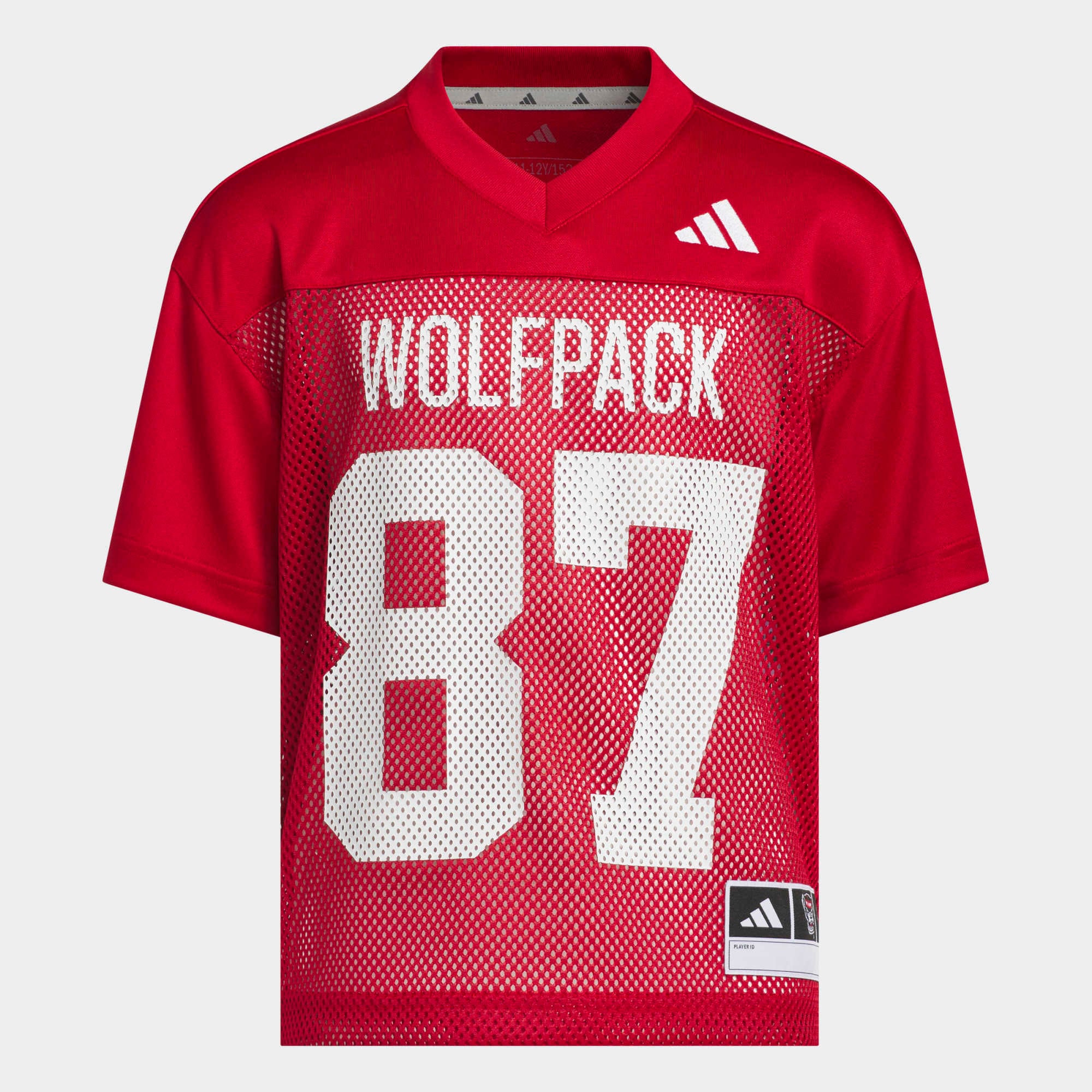 Youth adidas Red NC State Wolfpack Tailgate Jersey