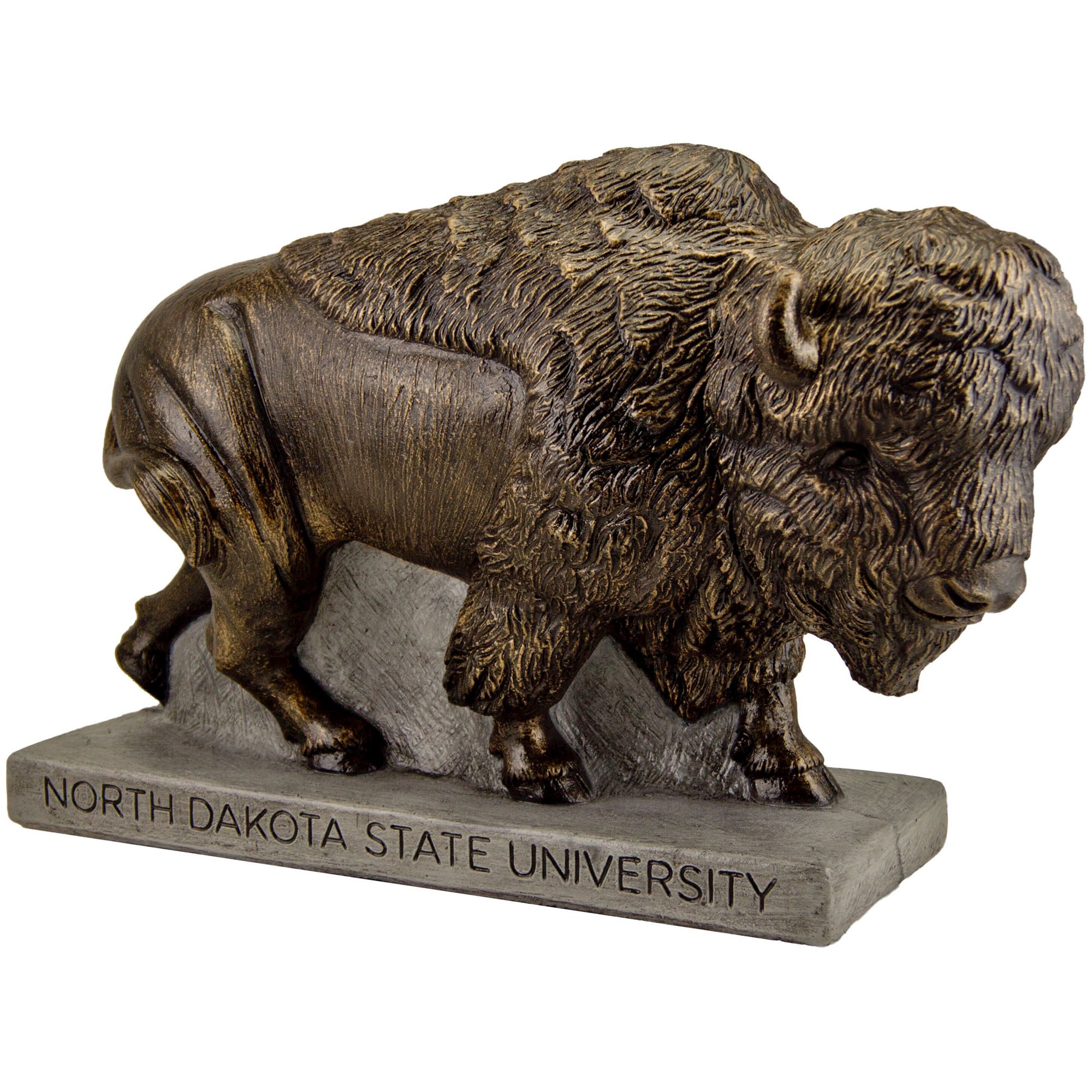 NDSU Bison 24'' x 17'' Stone Mascot Legacy Statue