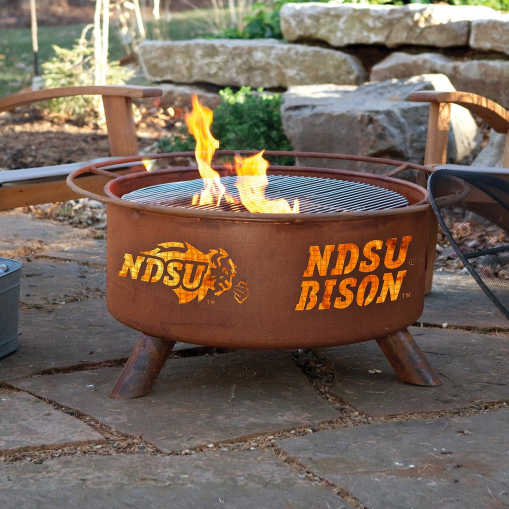 NDSU Bison Fire Pit